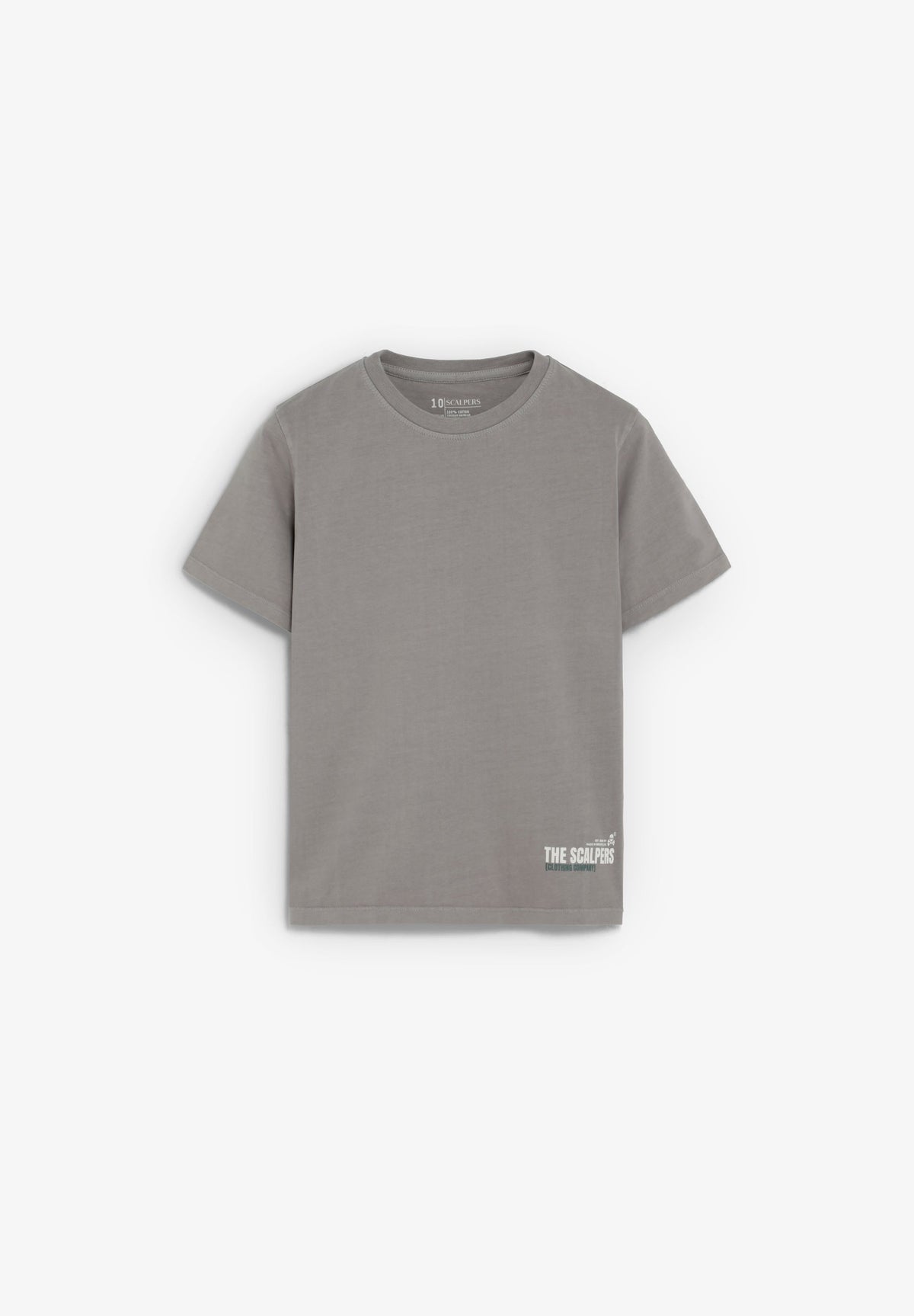 CONTRAST PRINT T-SHIRT