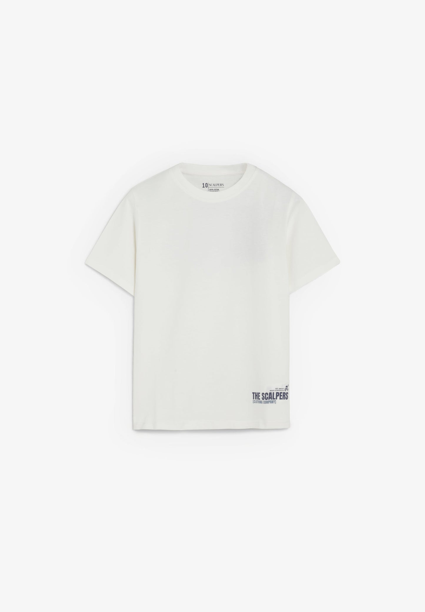 CONTRAST PRINT T-SHIRT