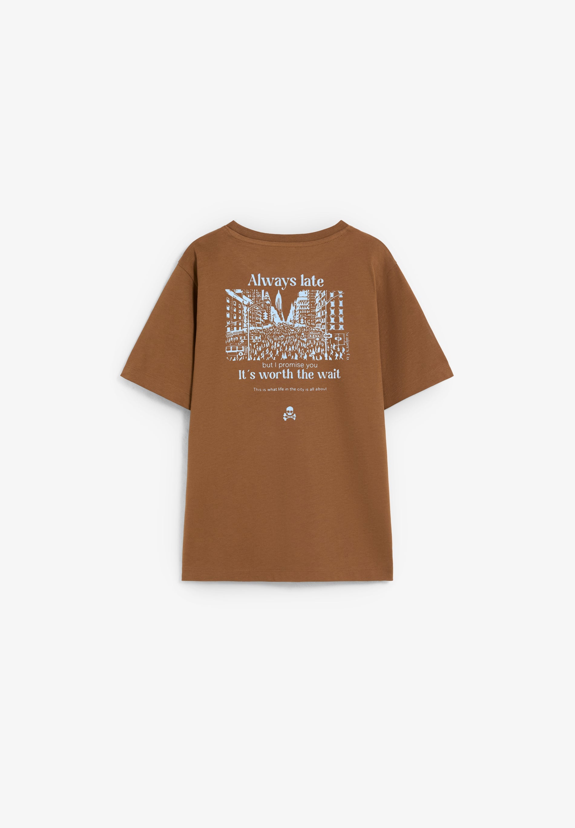 WASHED PRINT T-SHIRT