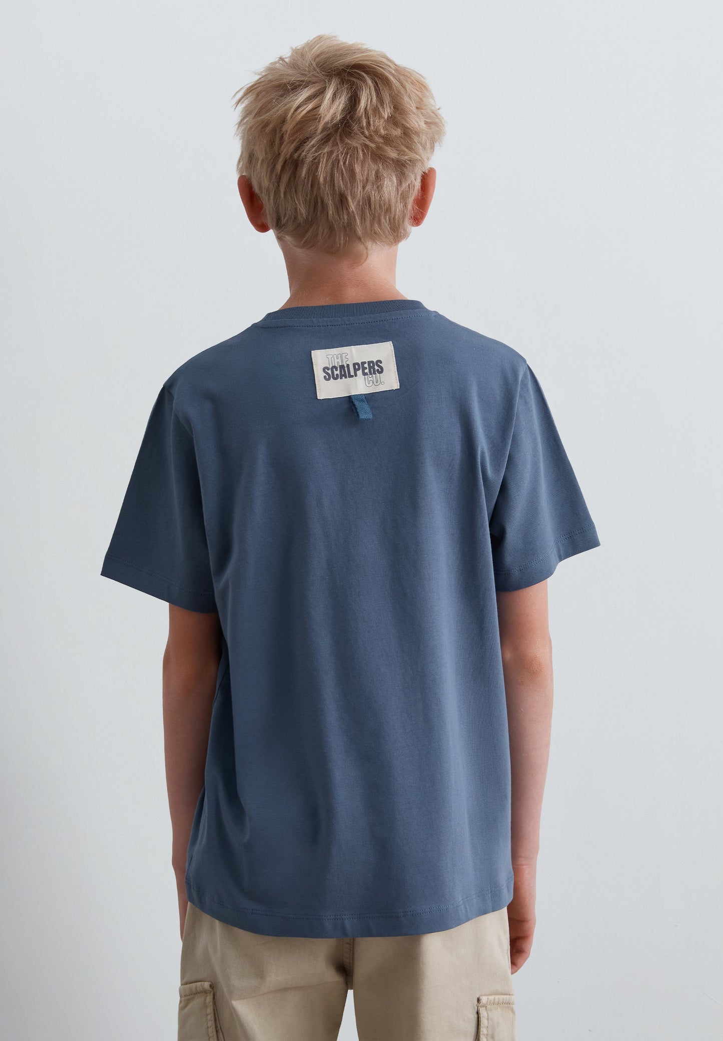 PRINTED T-SHIRT WITH BACK DETAIL
