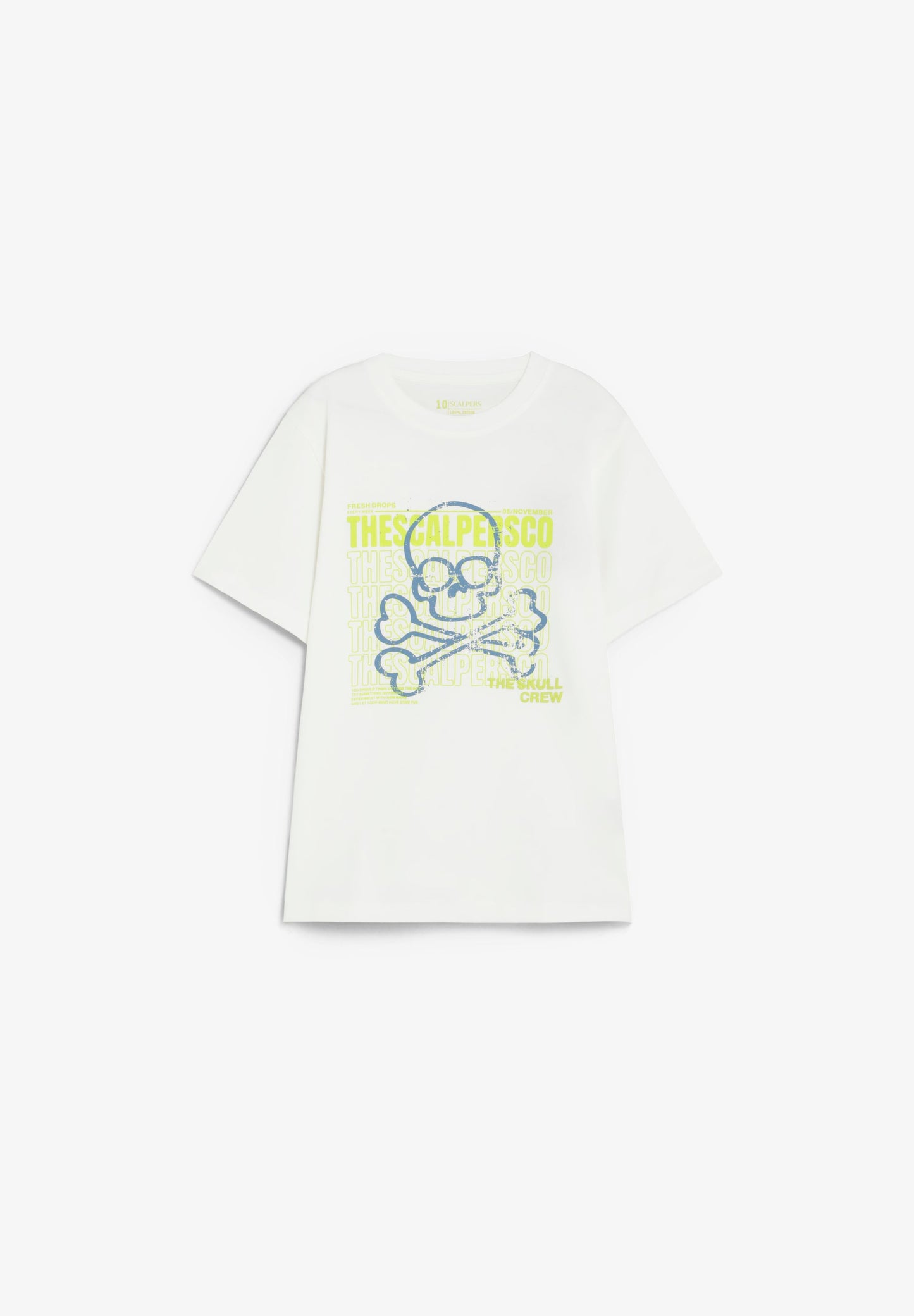 PRINTED T-SHIRT WITH BACK DETAIL