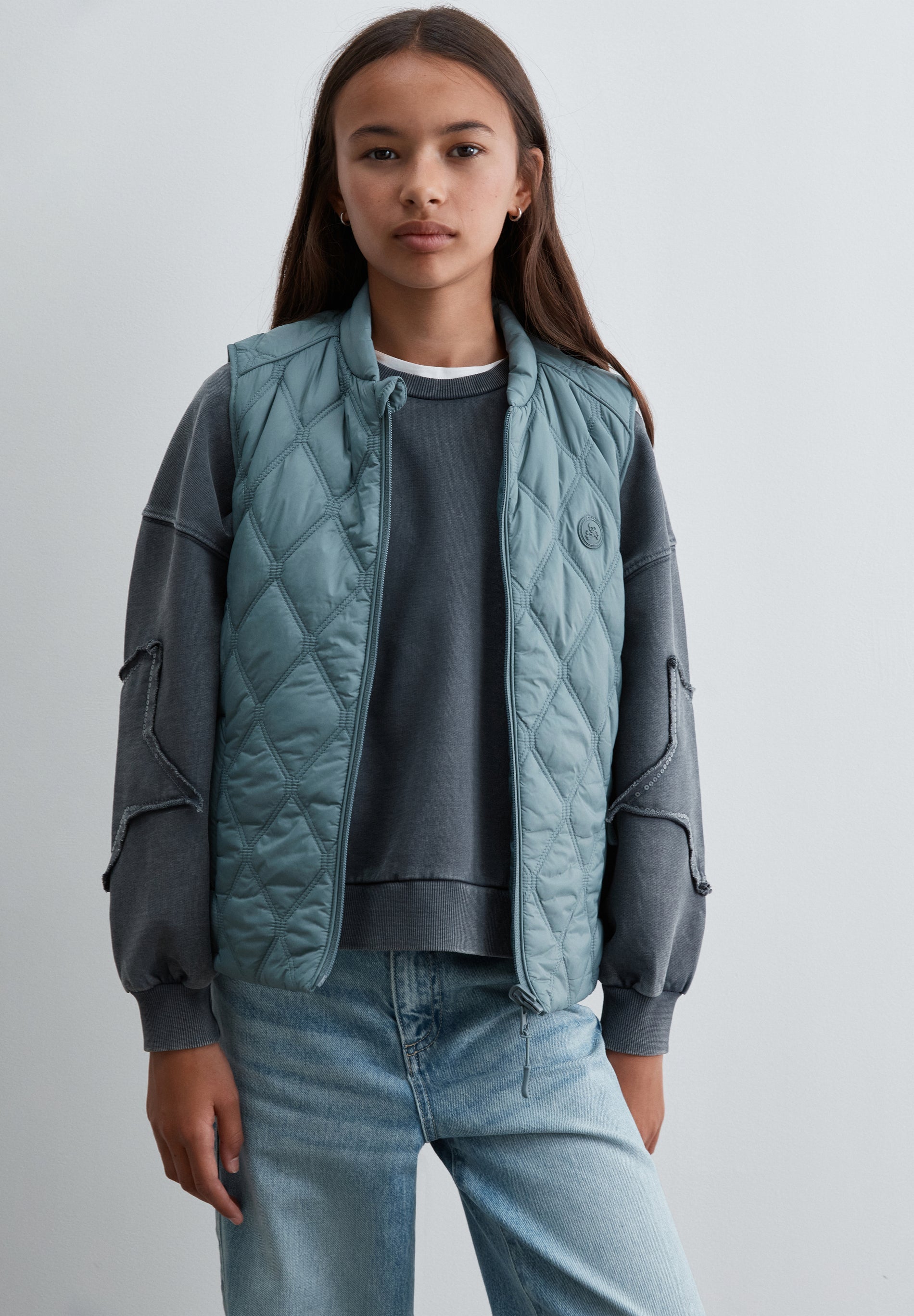 REVERSIBLE QUILTED WAISTCOAT