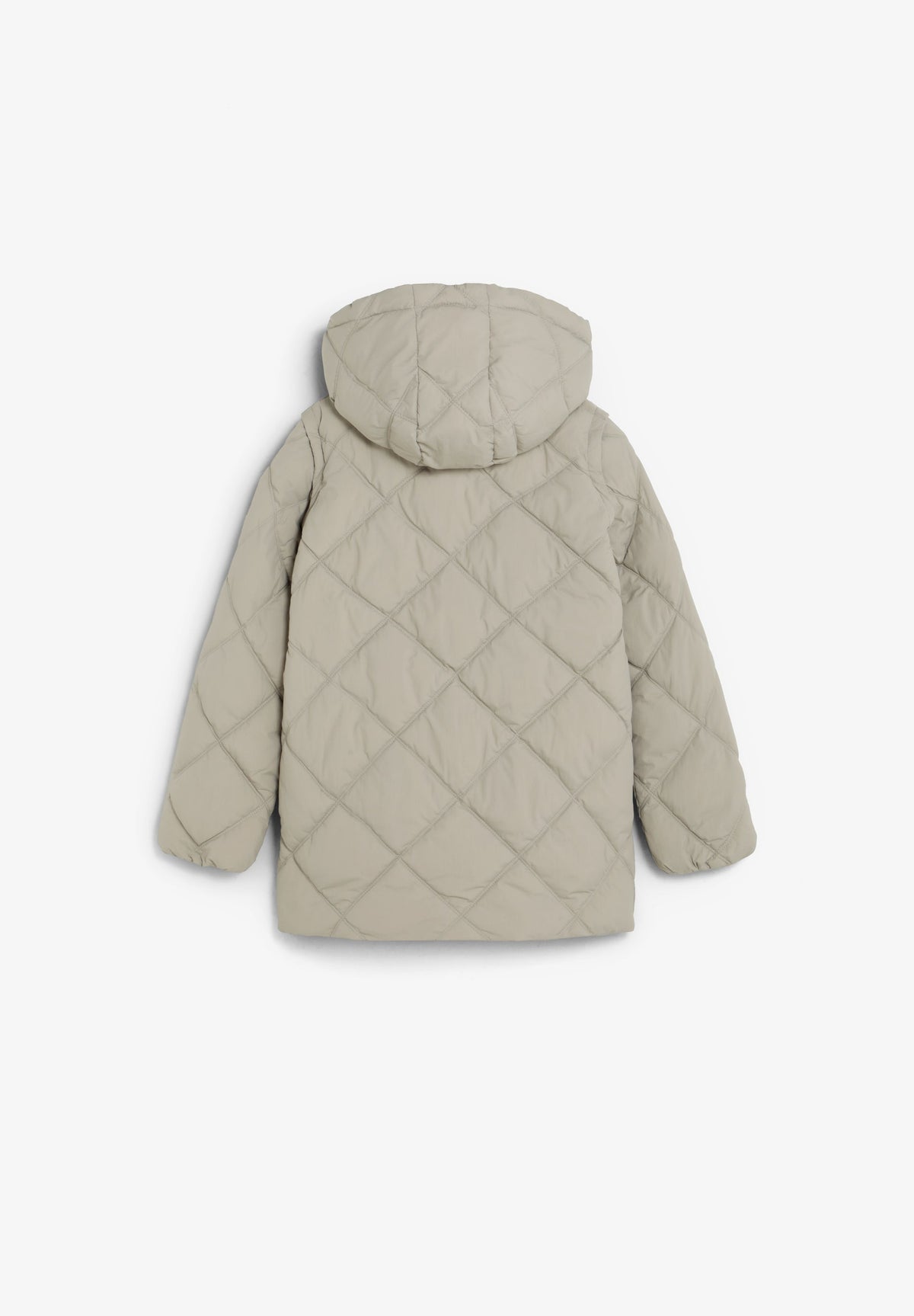 DETACHABLE PADDED COAT