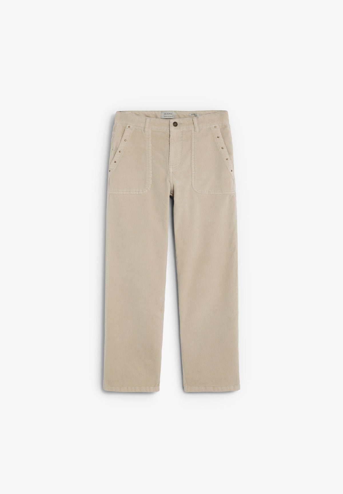 WIDE LEG CORDUROY TROUSERS