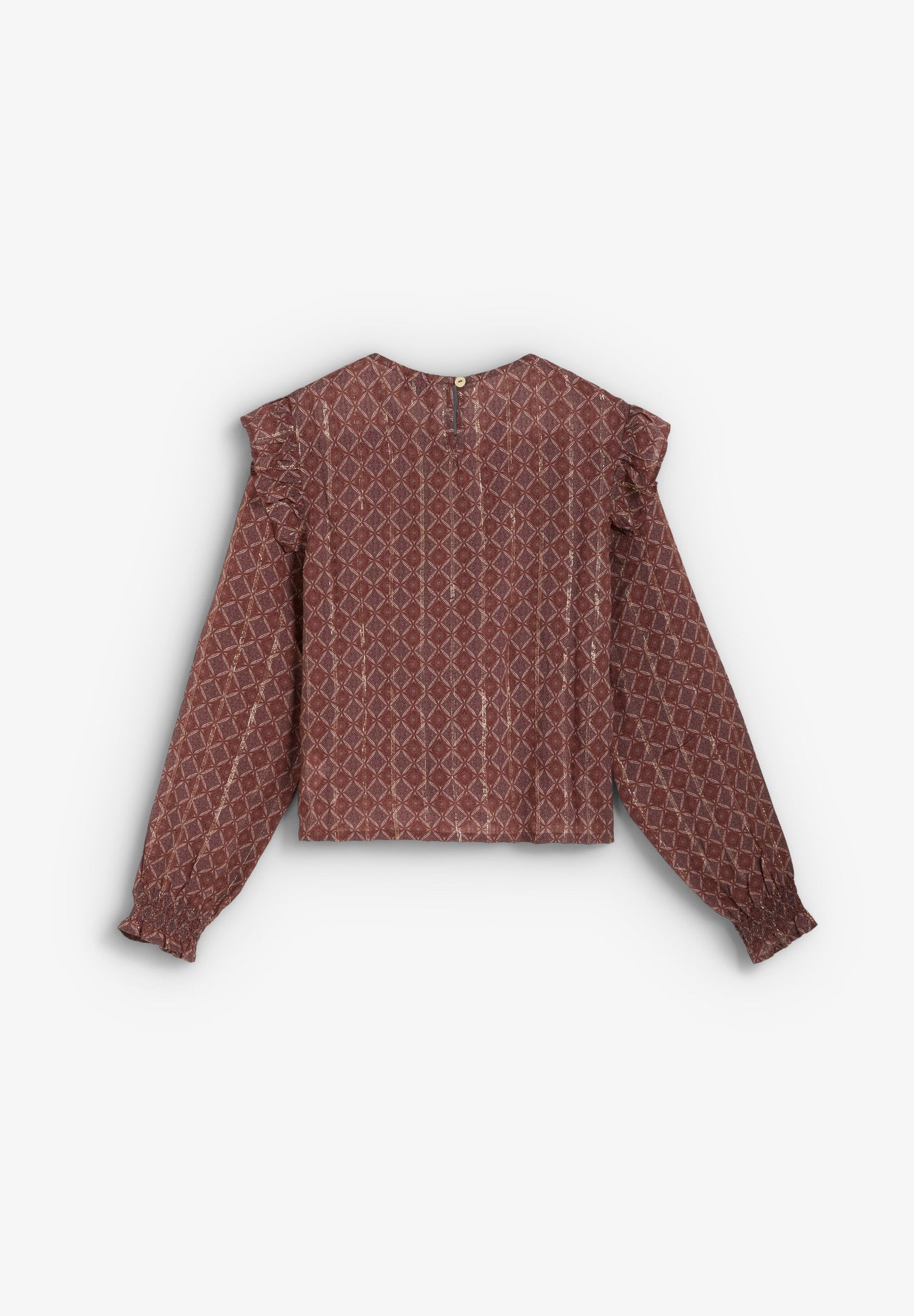 GEOMETRIC PRINT BLOUSE
