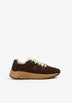 CONTRAST SOLE SNEAKERS