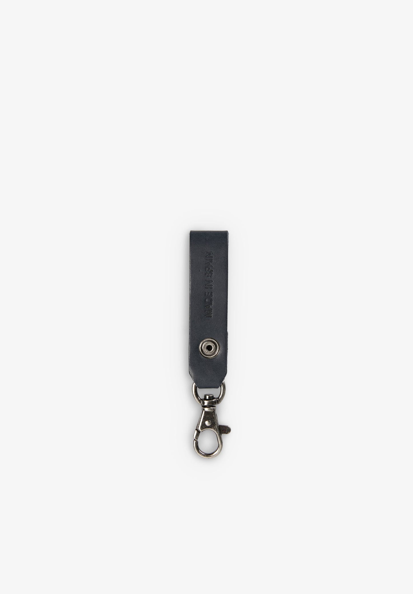SCSKULL LEATHER KEYCHAIN
