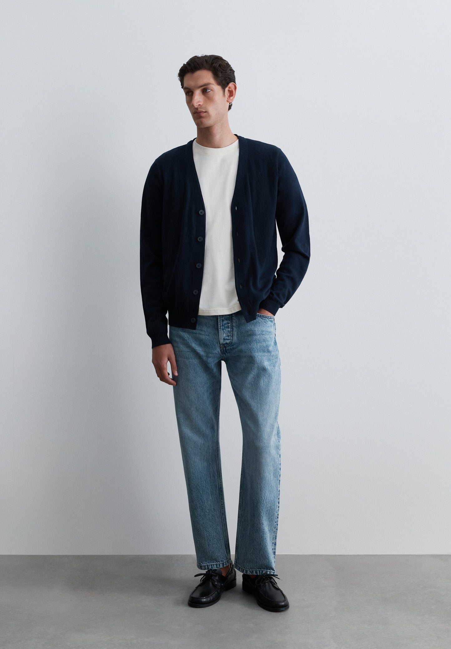 TONAL SKULL CARDIGAN