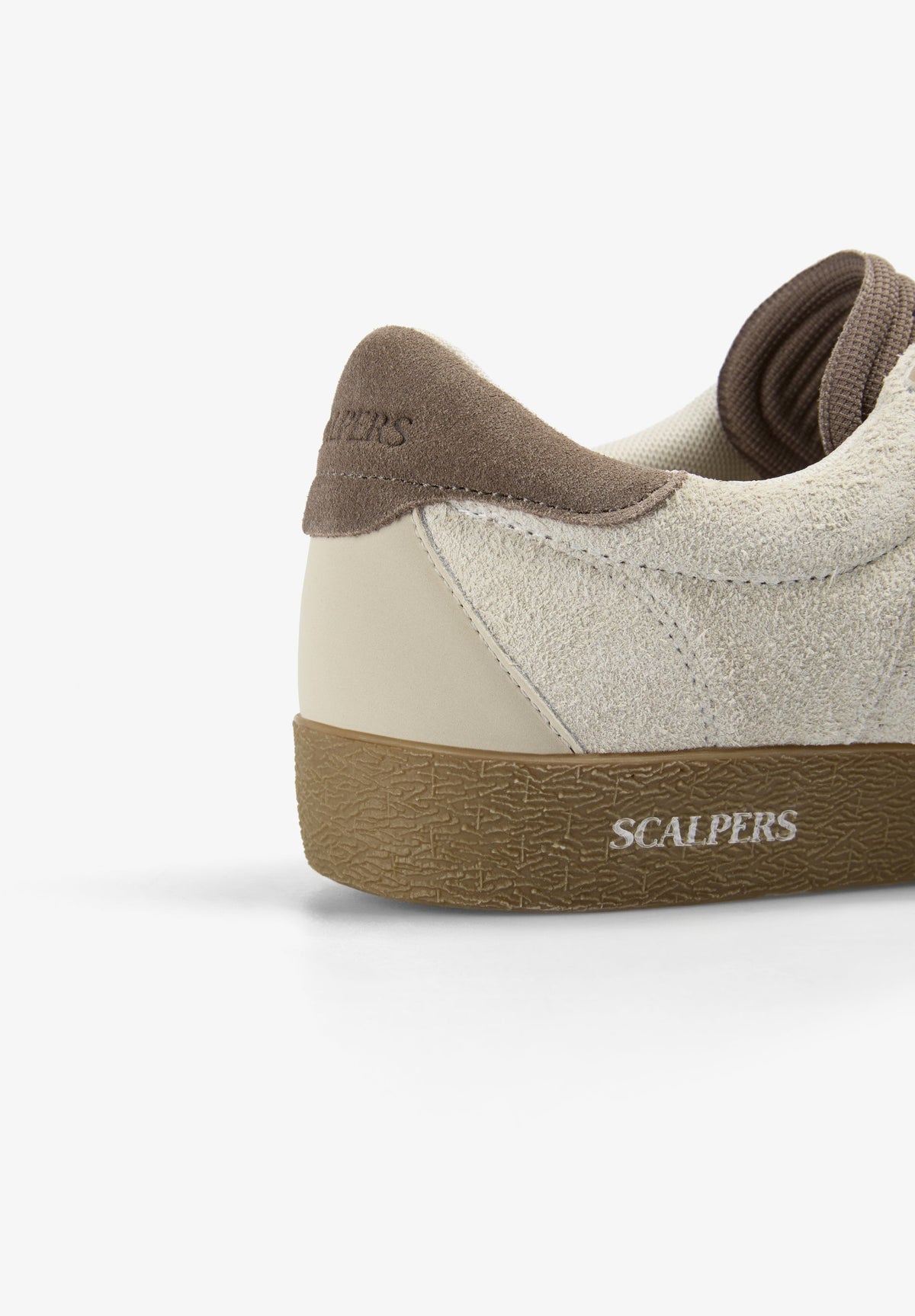 SUEDE SNEAKERS WITH CONTRAST SOLES