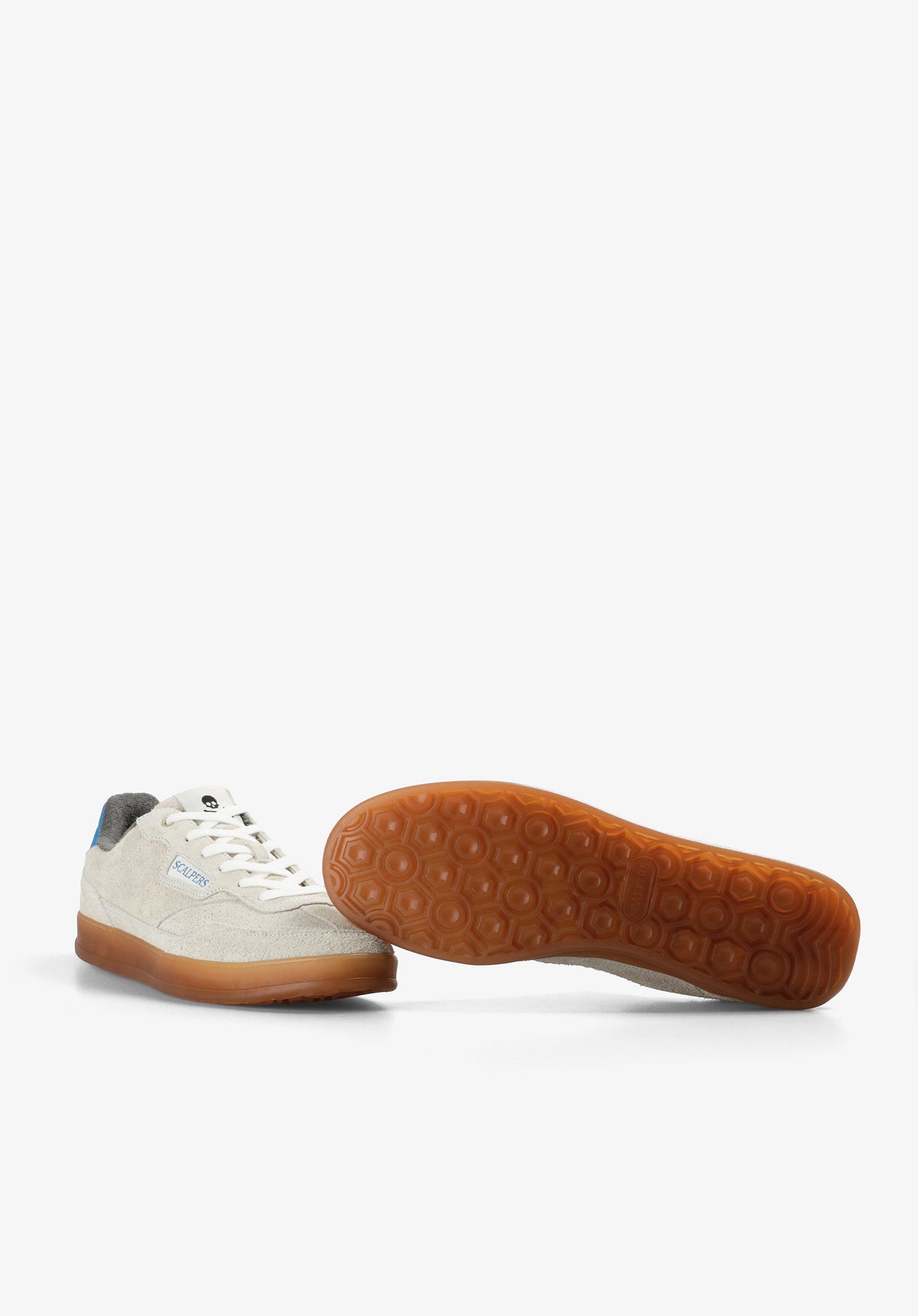 SCNUMICO SUEDE SKULL SNEAKERS