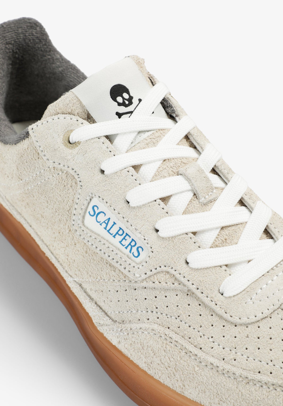 SCNUMICO SUEDE SKULL SNEAKERS