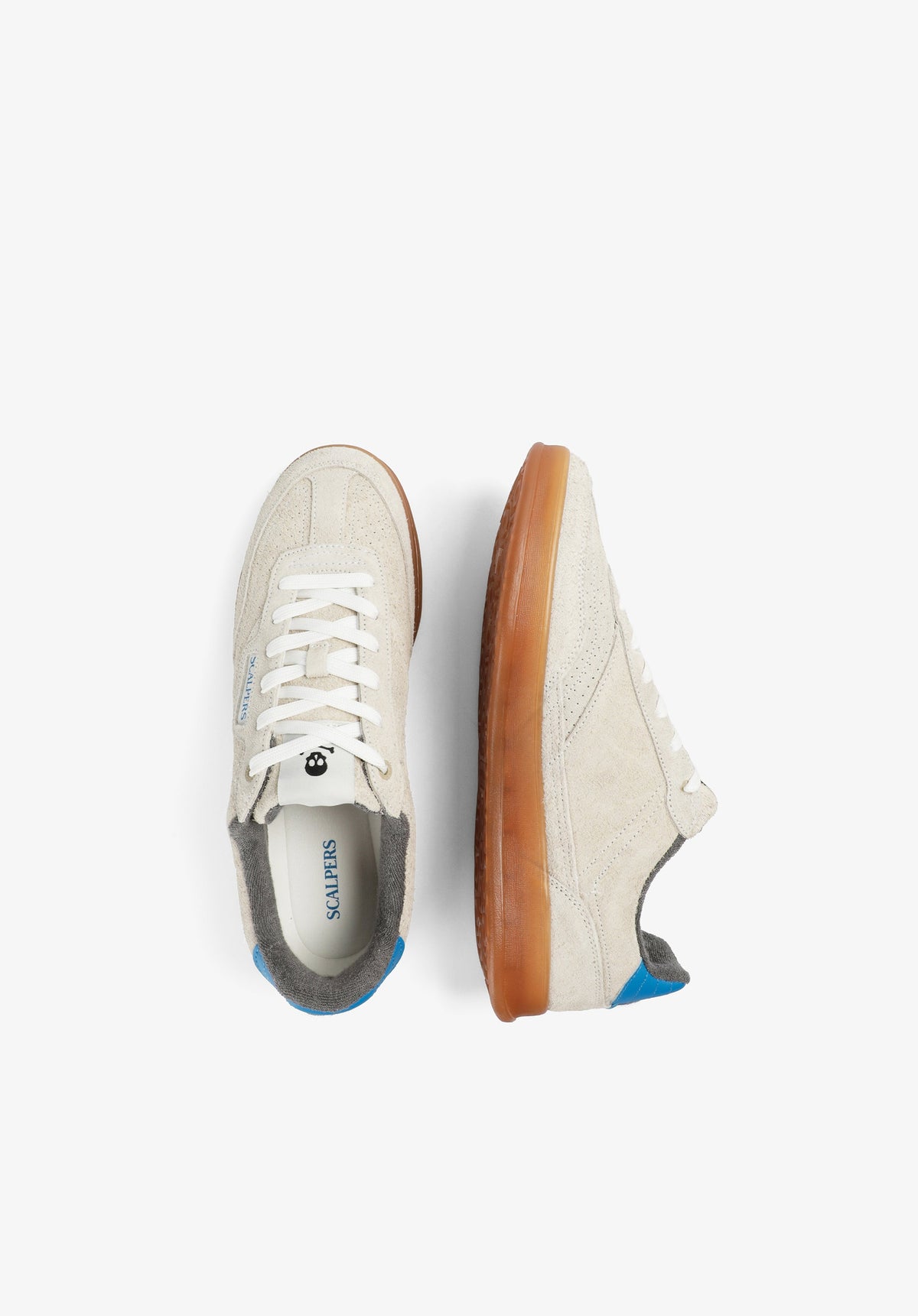 SCNUMICO SUEDE SKULL SNEAKERS