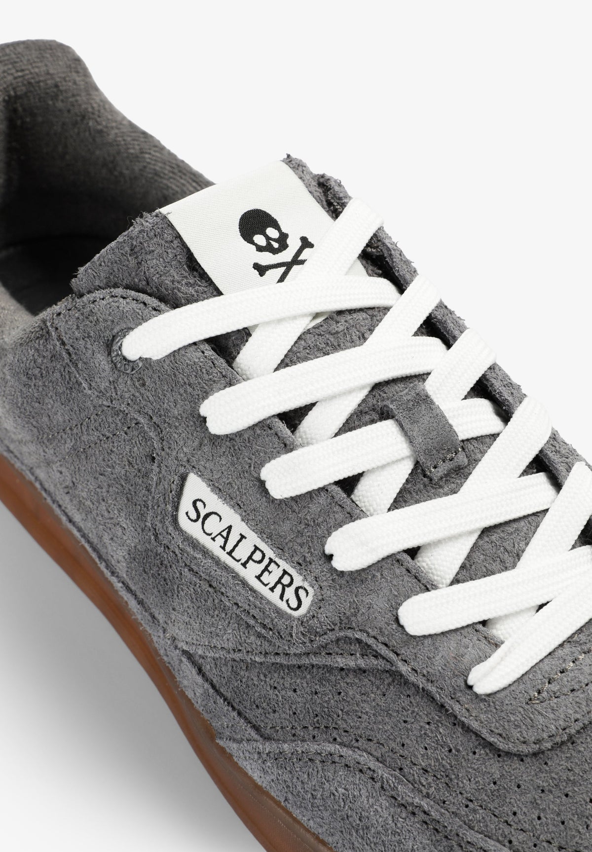 SCNUMICO SUEDE SKULL SNEAKERS