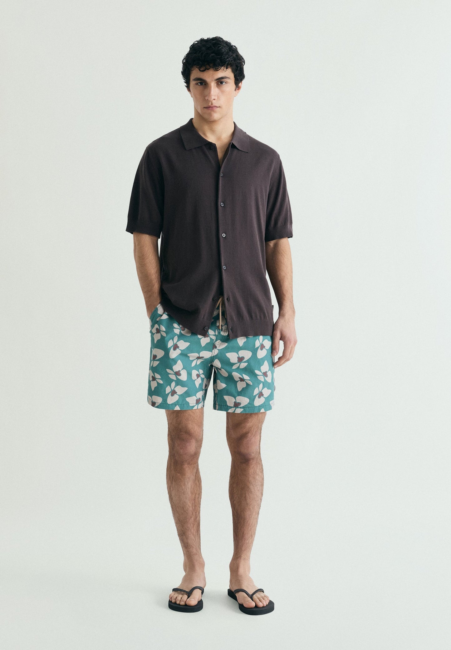 PRINTED SWIMMING TRUNKS