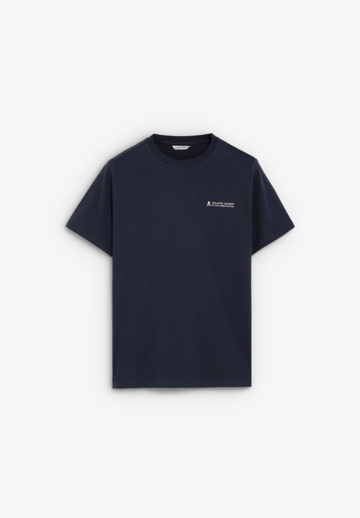T-SHIRT WITH CONTRAST PRINT ON THE BACK