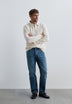 POLO NECK SWEATSHIRT