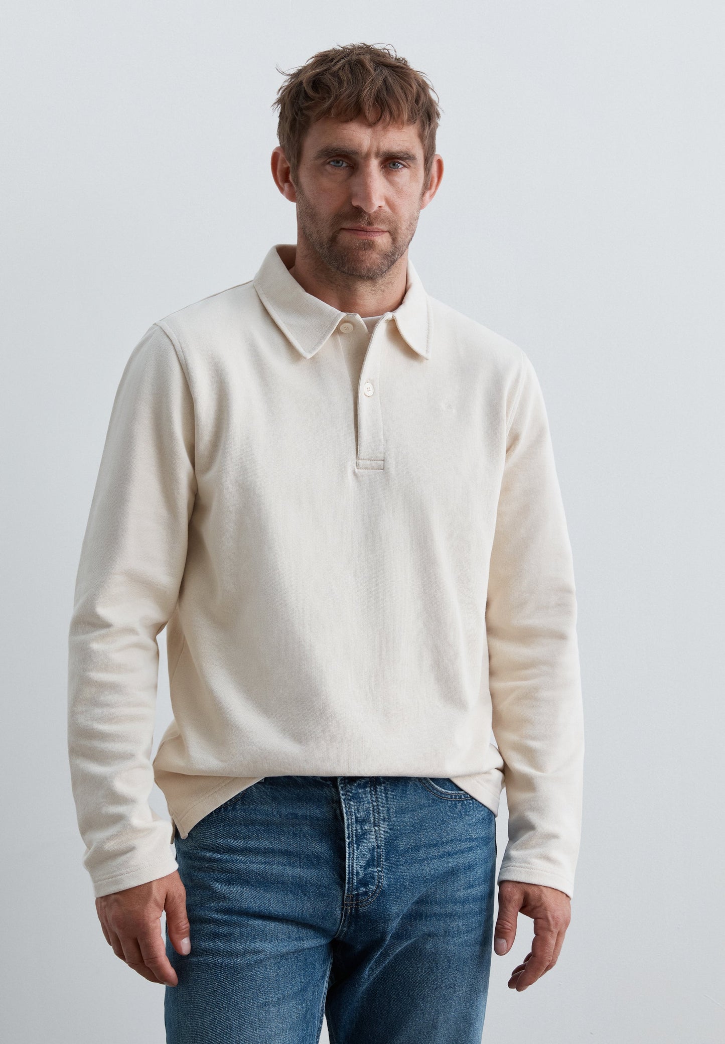 POLO NECK SWEATSHIRT