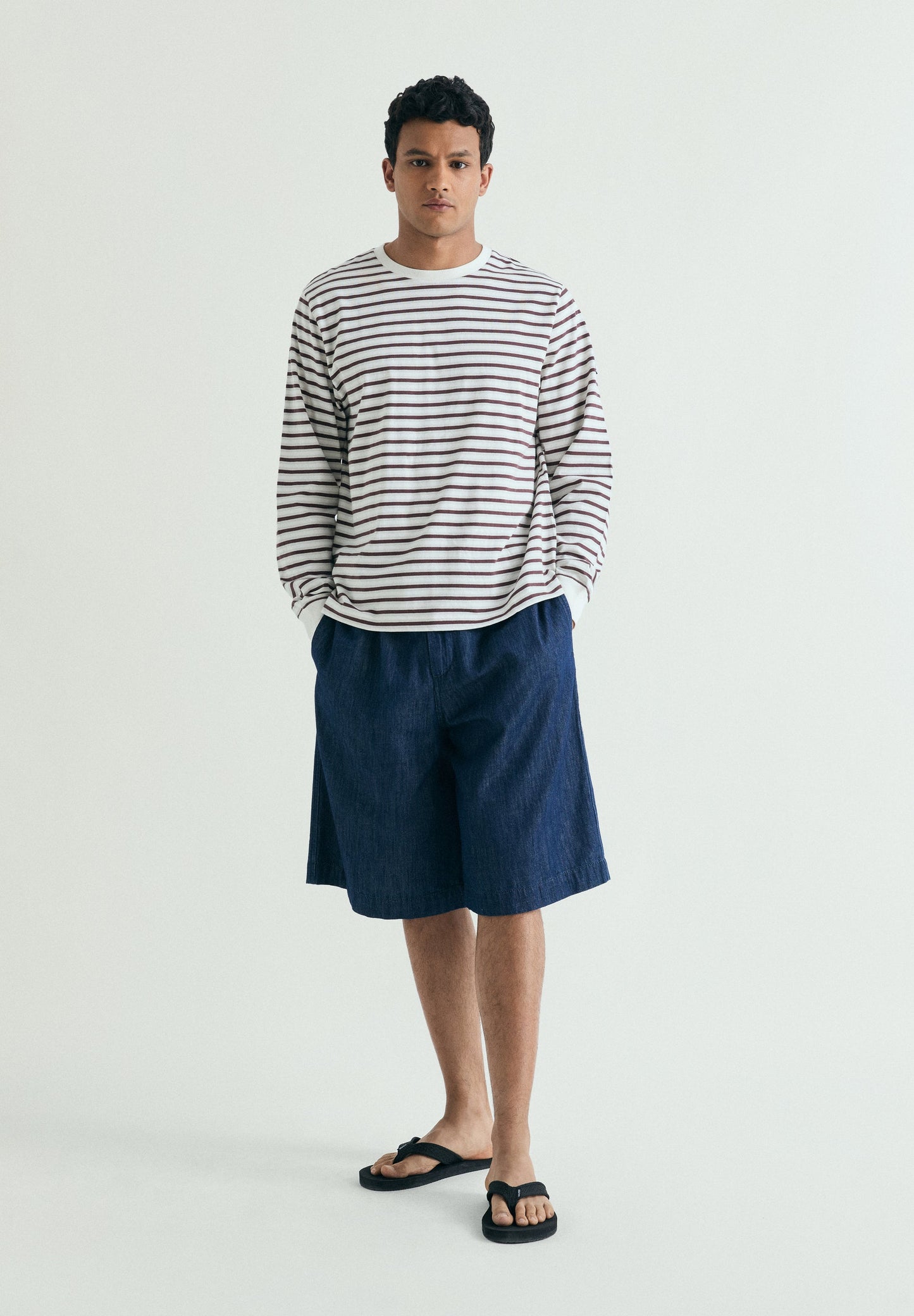 LONG SLEEVE STRIPED T-SHIRT