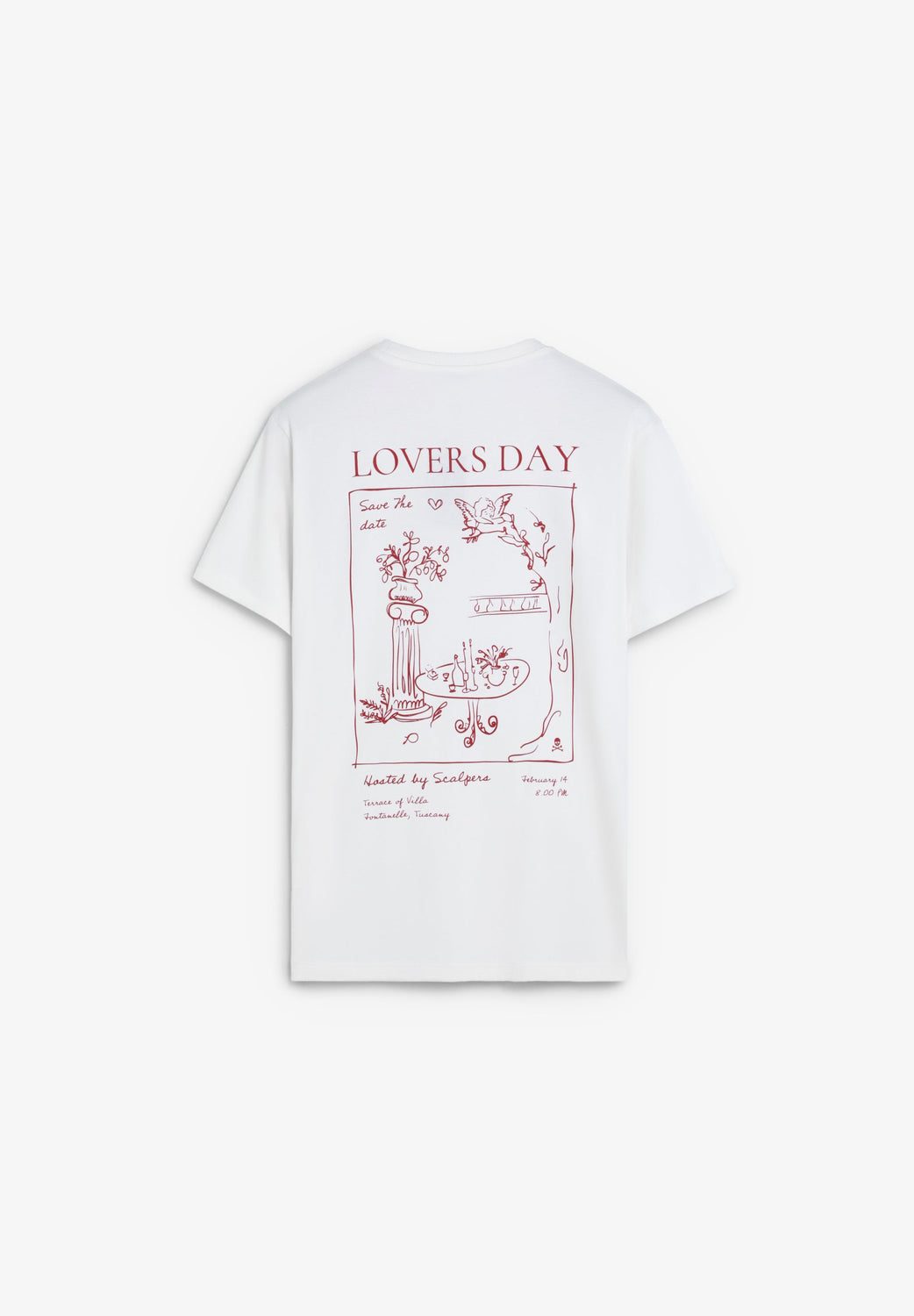 CAMISETA PRINT LOVERS DAY - Scalpers