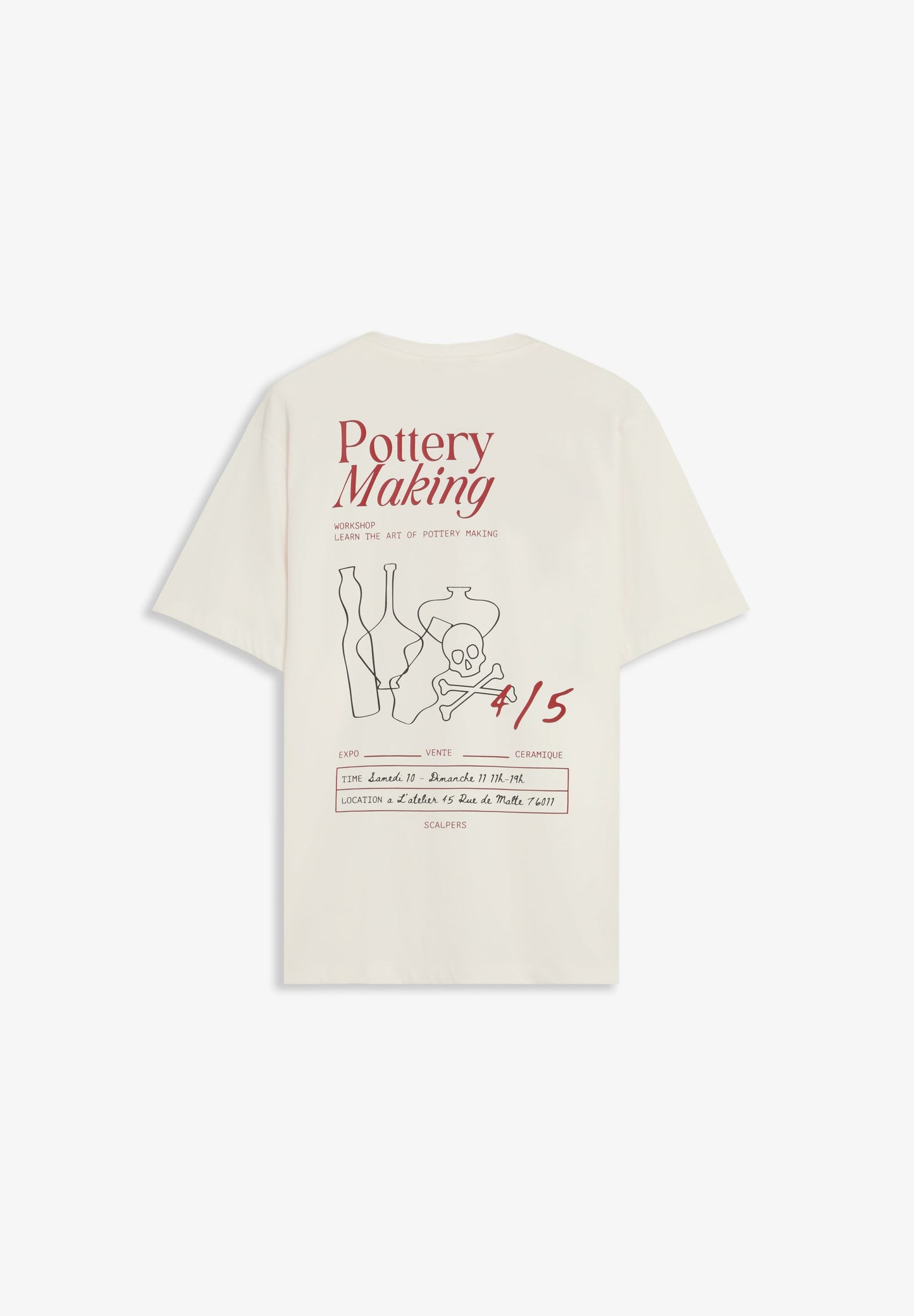POTTERY PRINT T-SHIRT