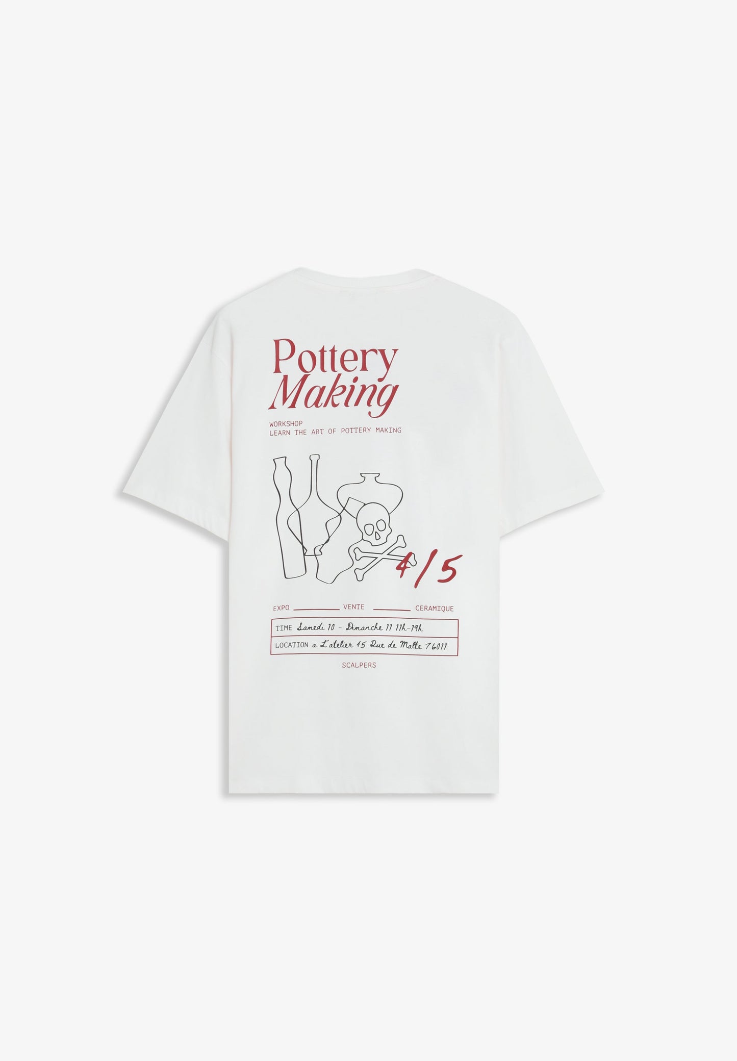 POTTERY PRINT T-SHIRT