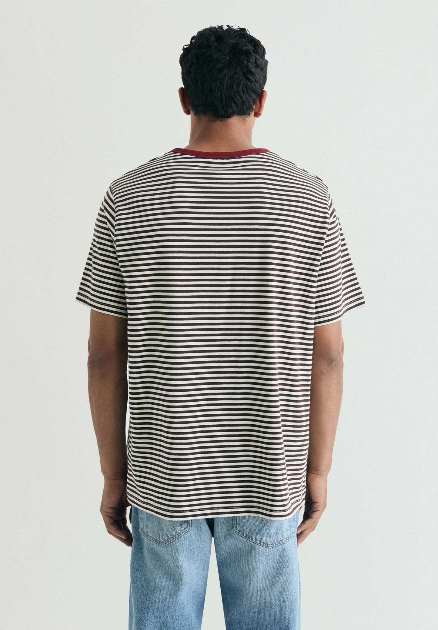 STRIPED POCKET TEE