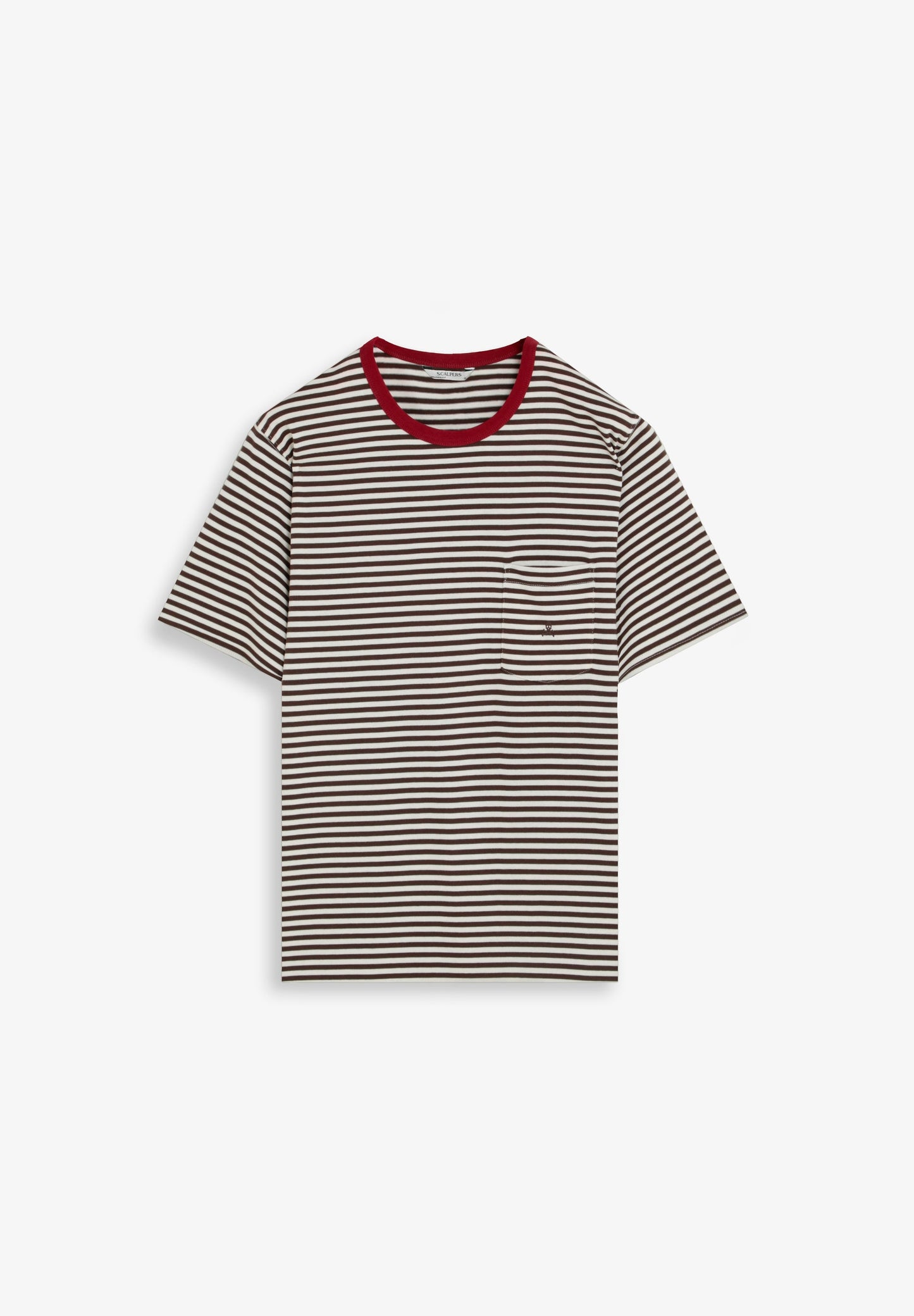 STRIPED POCKET TEE