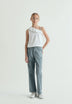 SCALLOPED JEANS