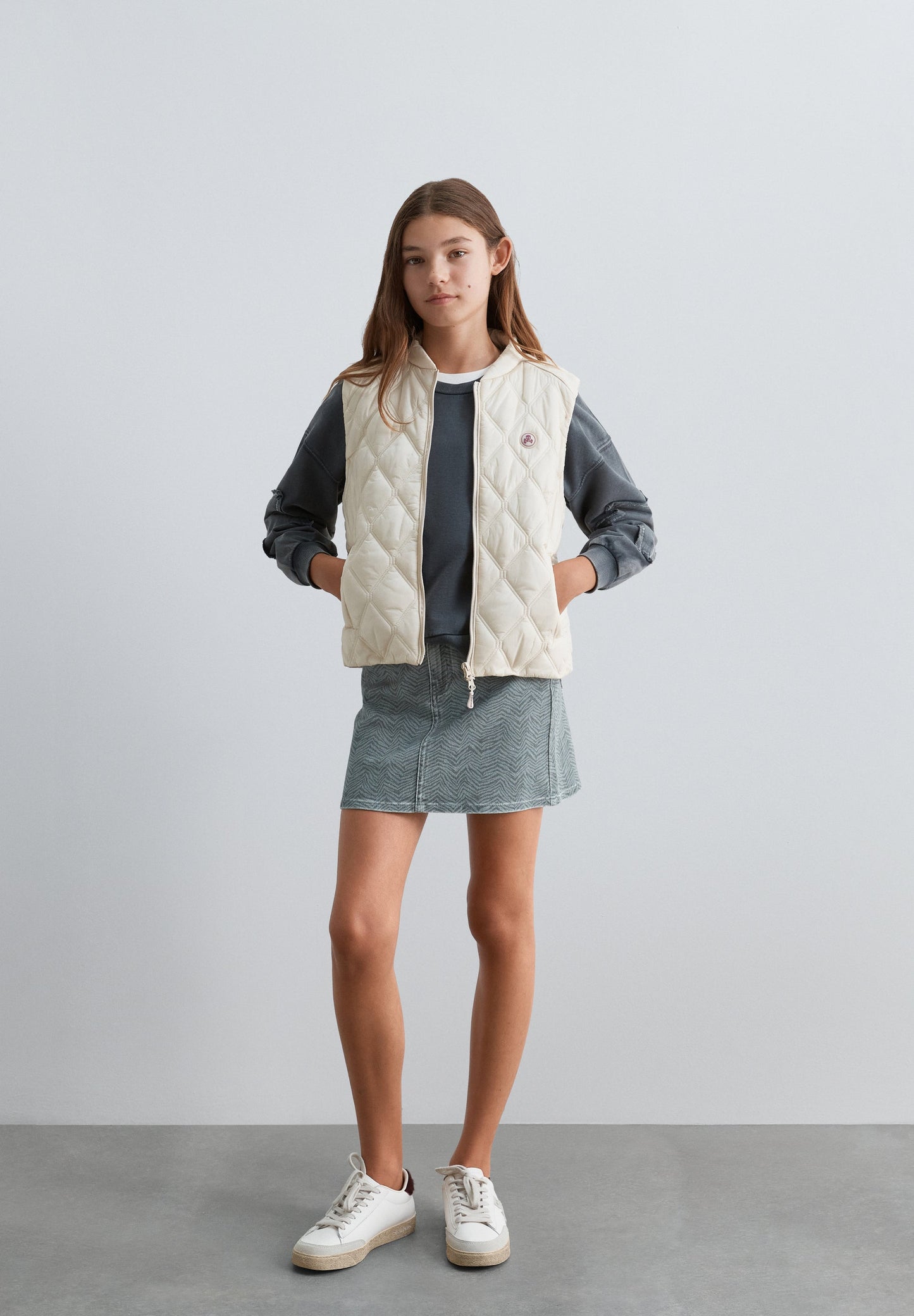 WATER-REPELLENT QUILTED WAISTCOAT