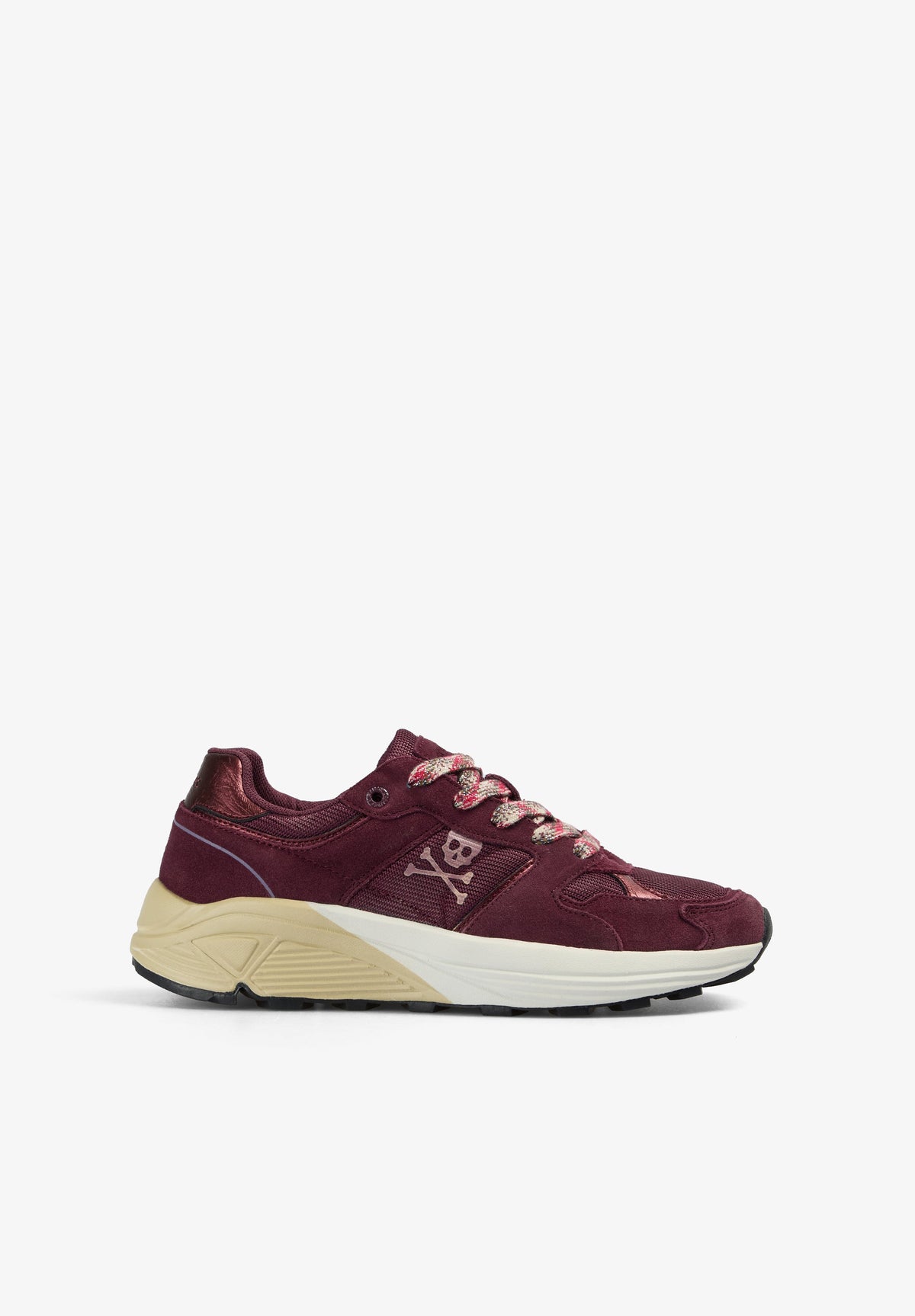CONTRAST SOLE SNEAKERS