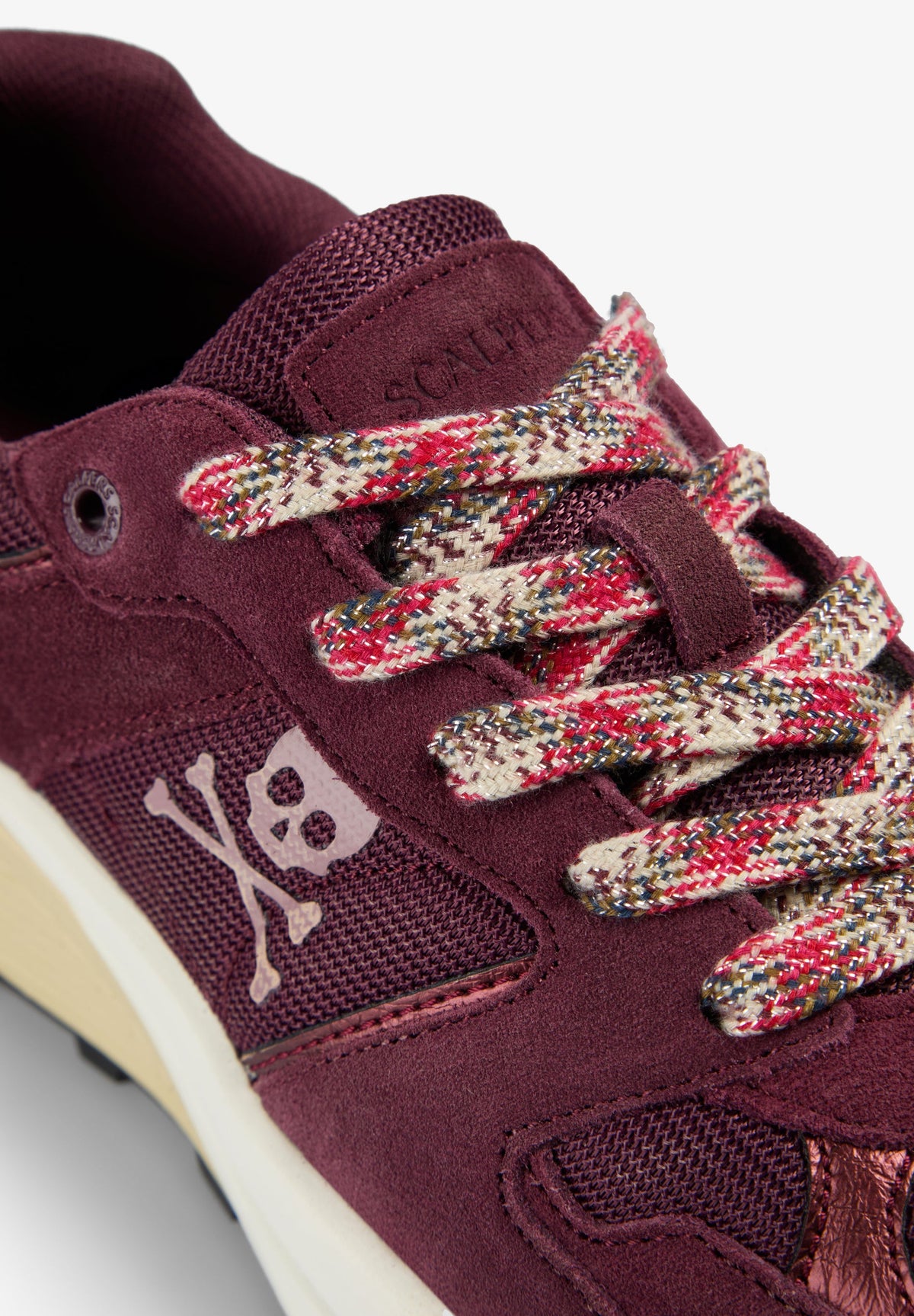 CONTRAST SOLE SNEAKERS