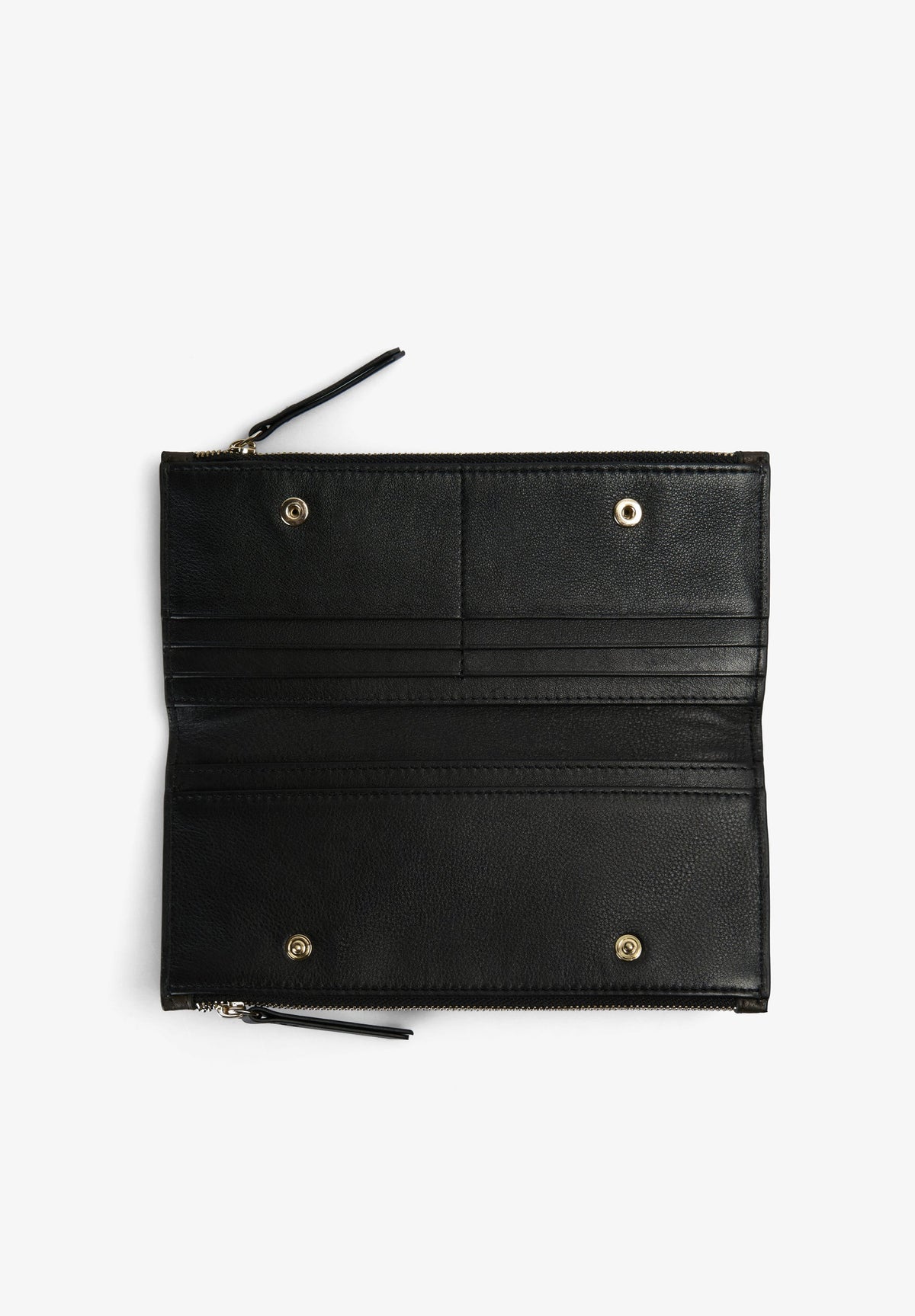 ELONGATED LEATHER WALLET