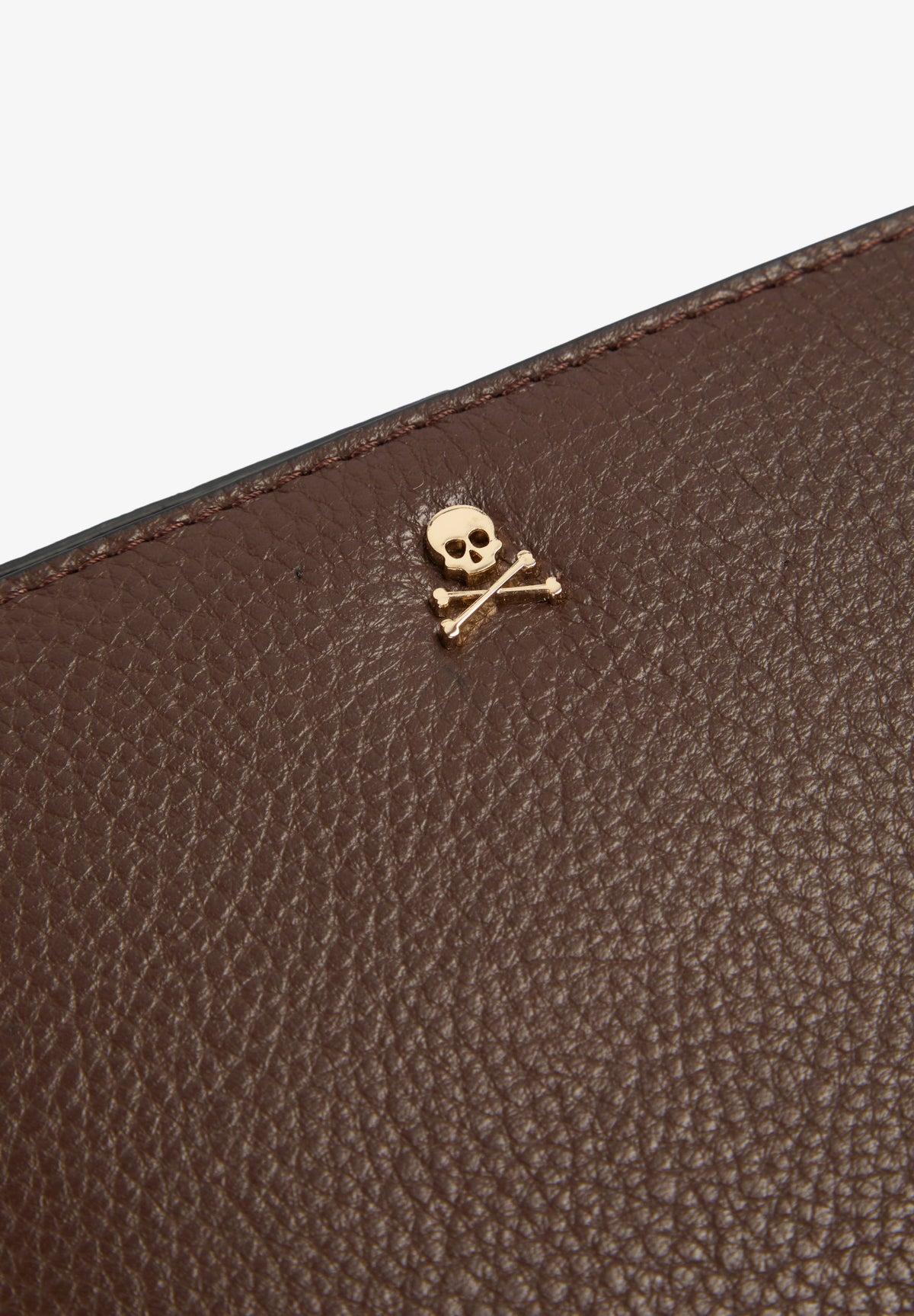 LEATHER COIN PURSE WITH ZIP