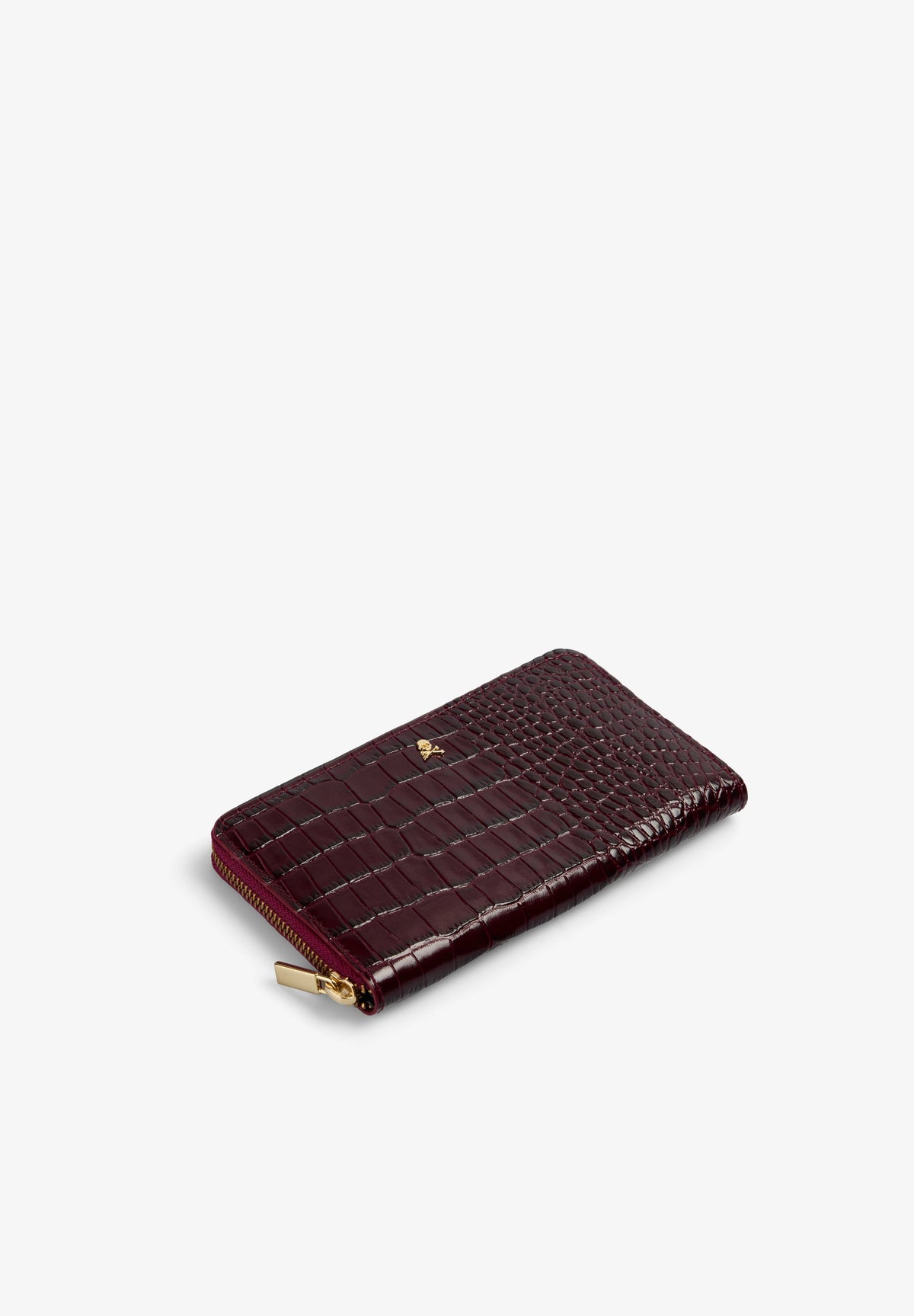 EMBOSSED LEATHER WALLET