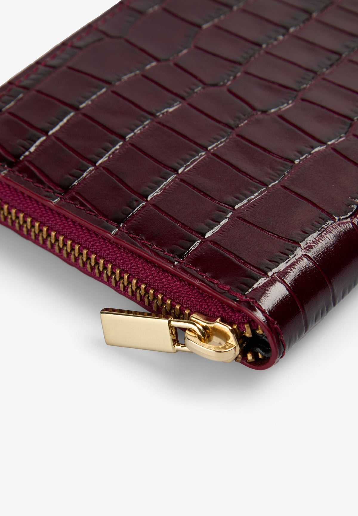 EMBOSSED LEATHER WALLET