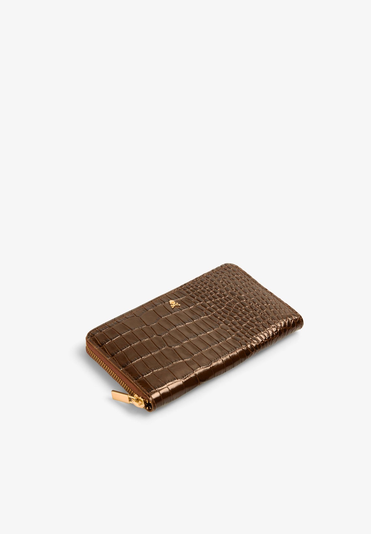 EMBOSSED LEATHER WALLET