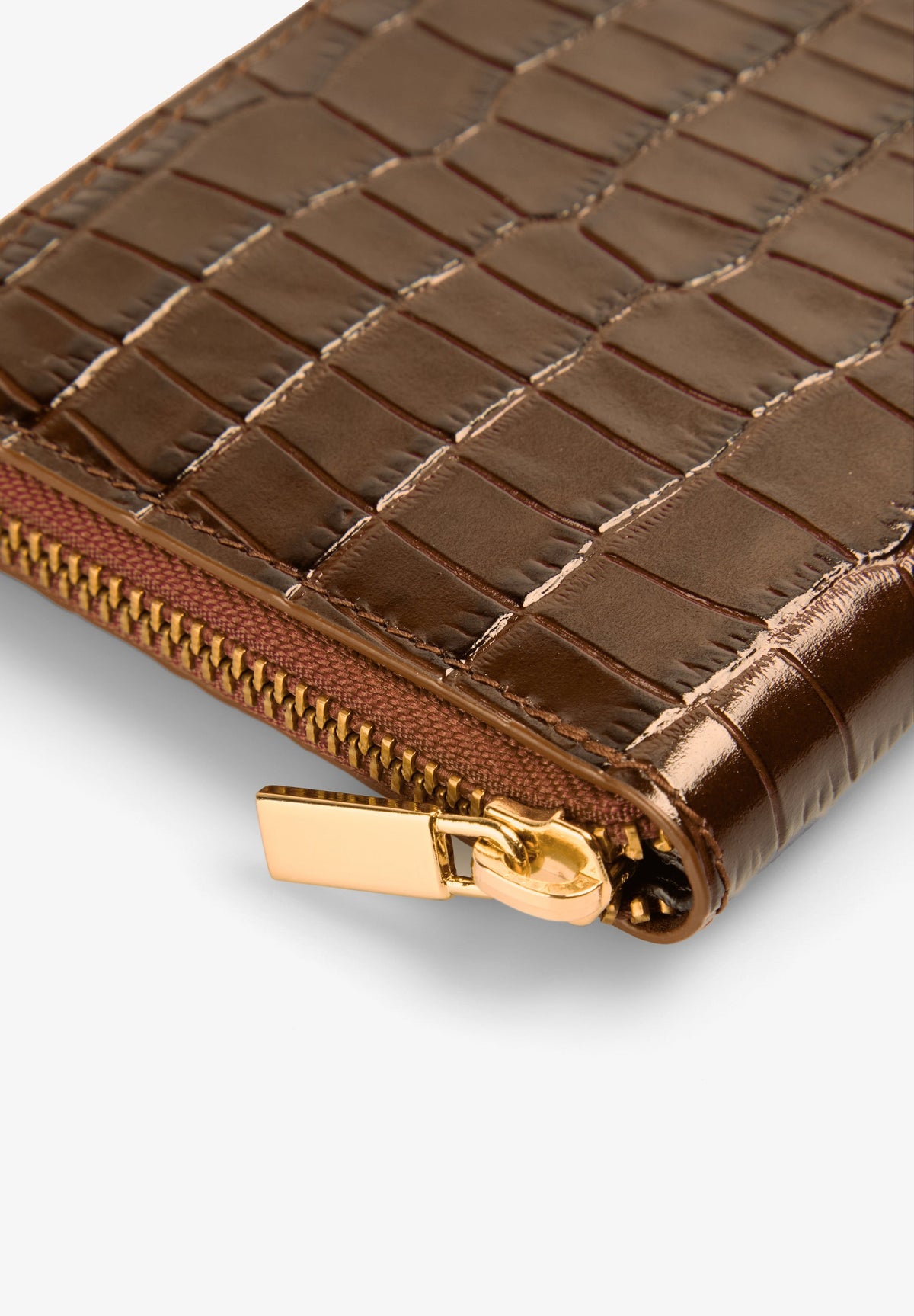 EMBOSSED LEATHER WALLET