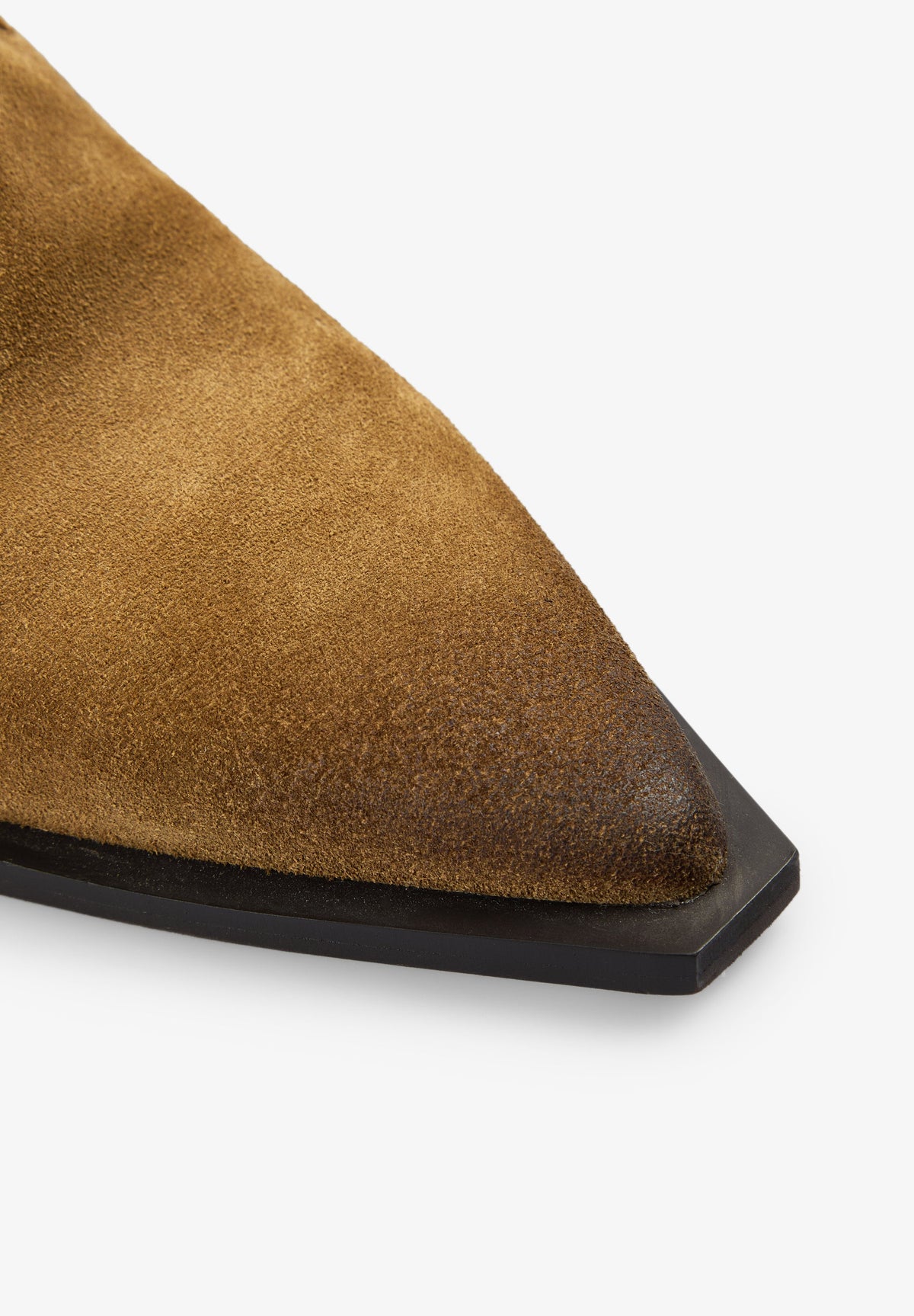HIGH-HEEL SUEDE ANKLE BOOTS