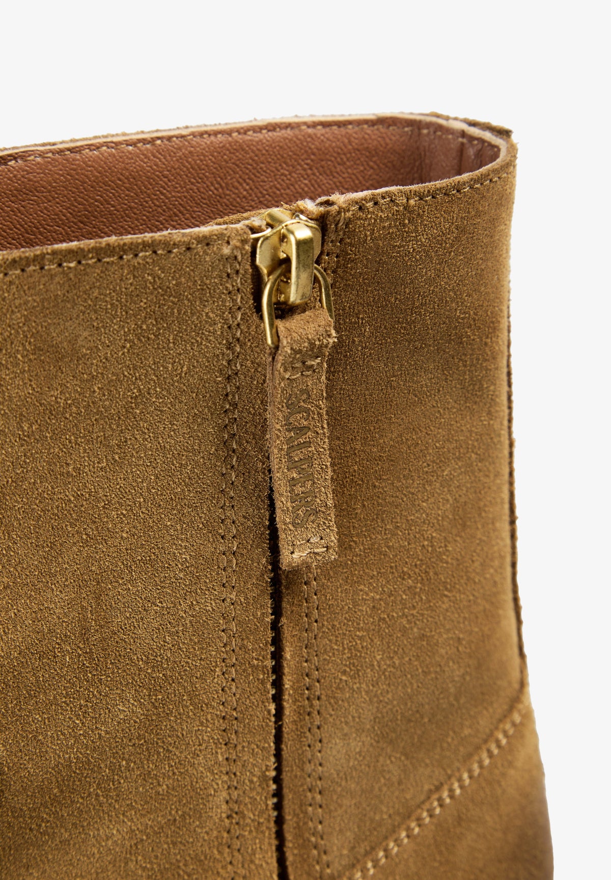 HIGH-HEEL SUEDE ANKLE BOOTS