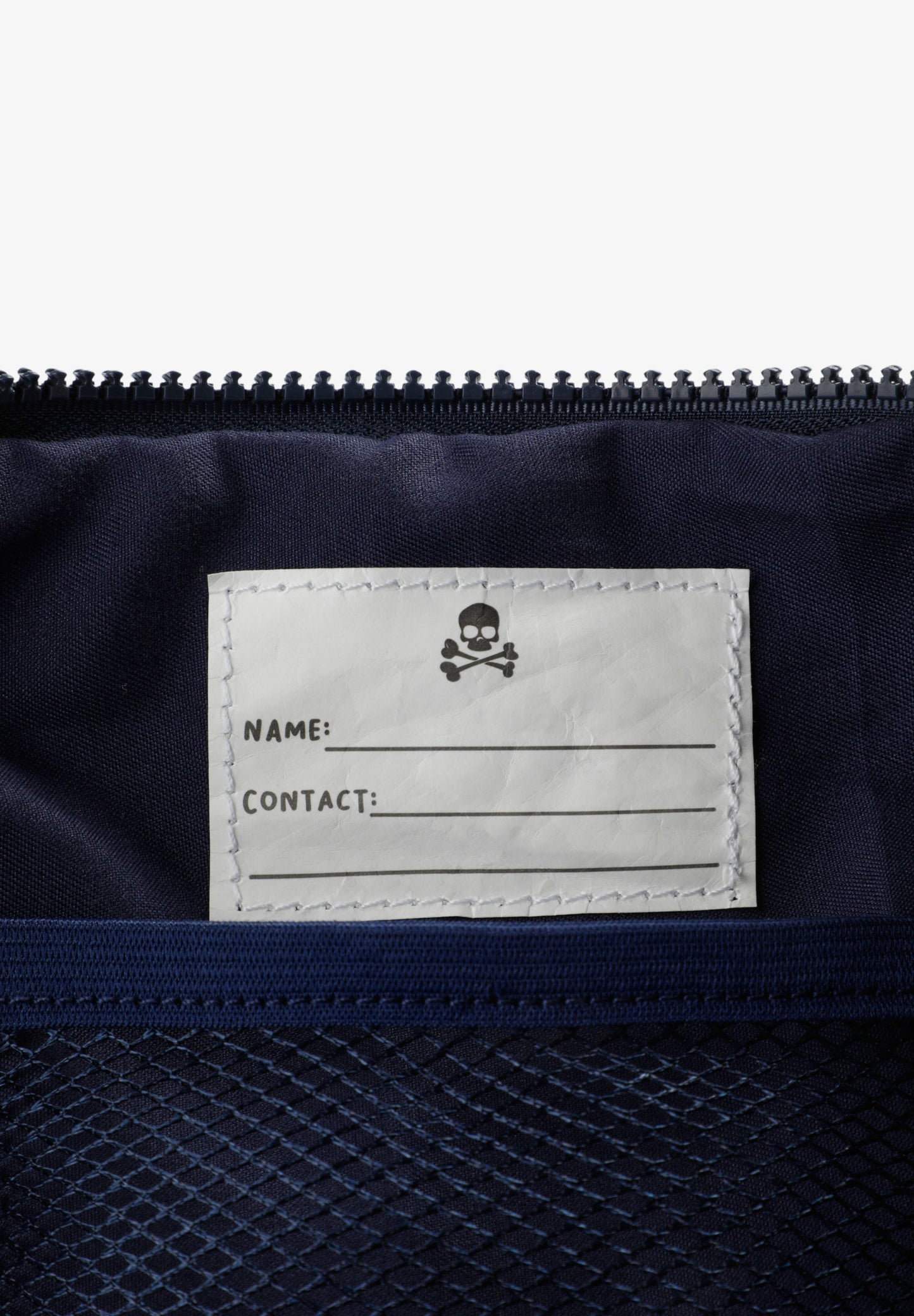 TECHNICAL TOILETRY BAG WITH SKULL
