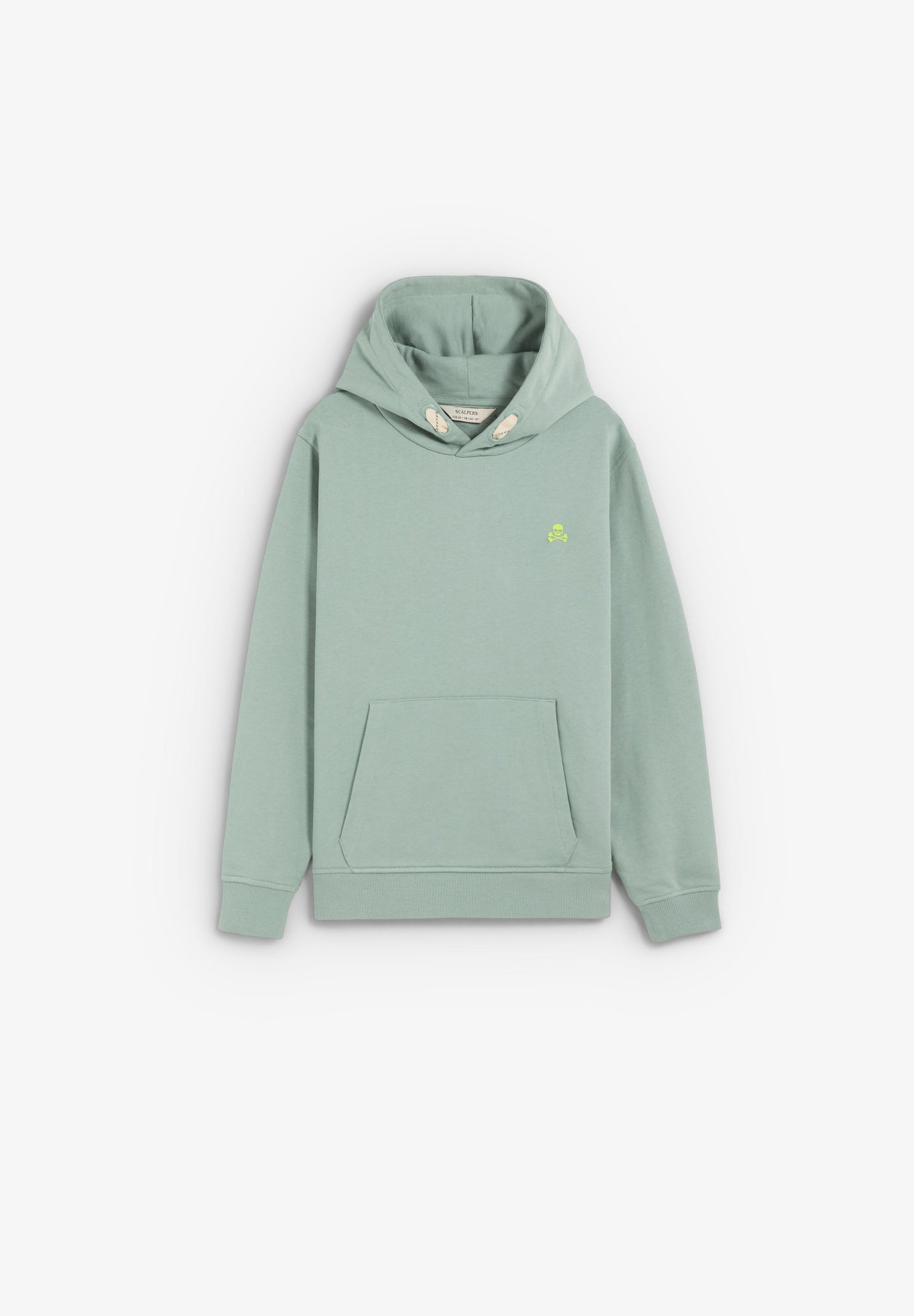 HOODIE WITH EMBROIDERED SKULL POCKET