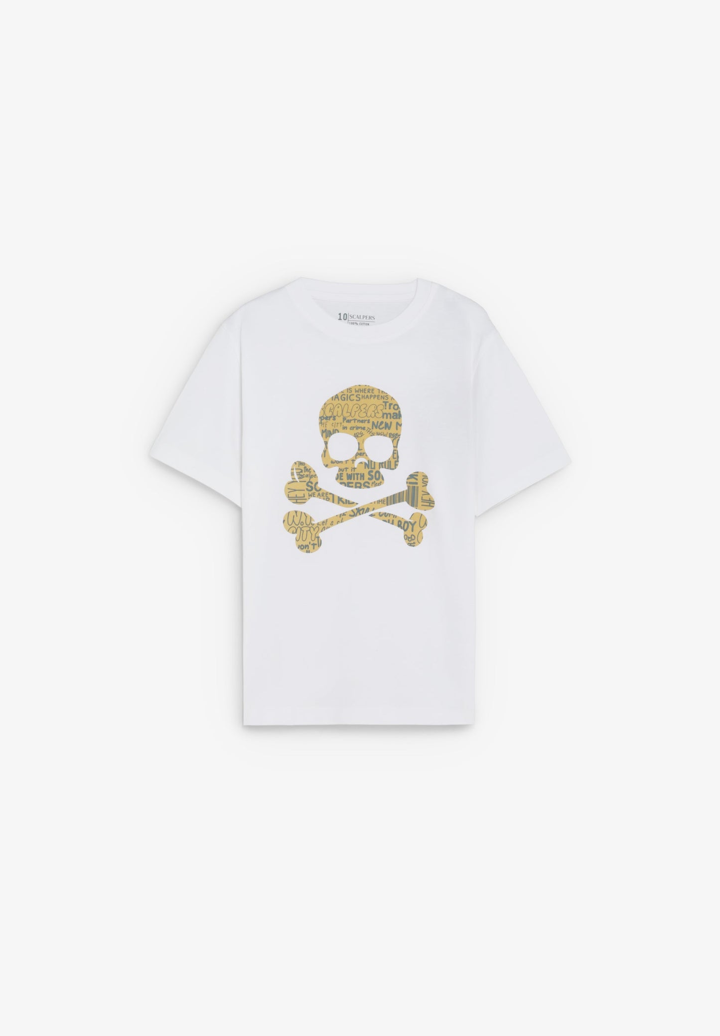 PRINTED SKULL T-SHIRT