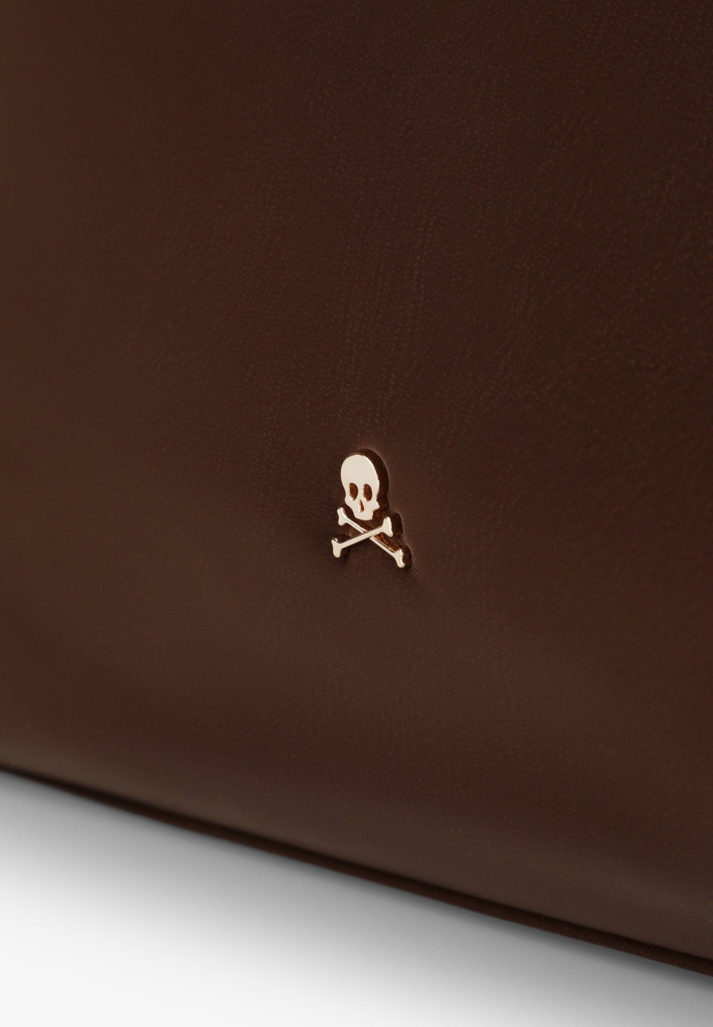 EYELETS SHOPPER BAG WITH CHAIN