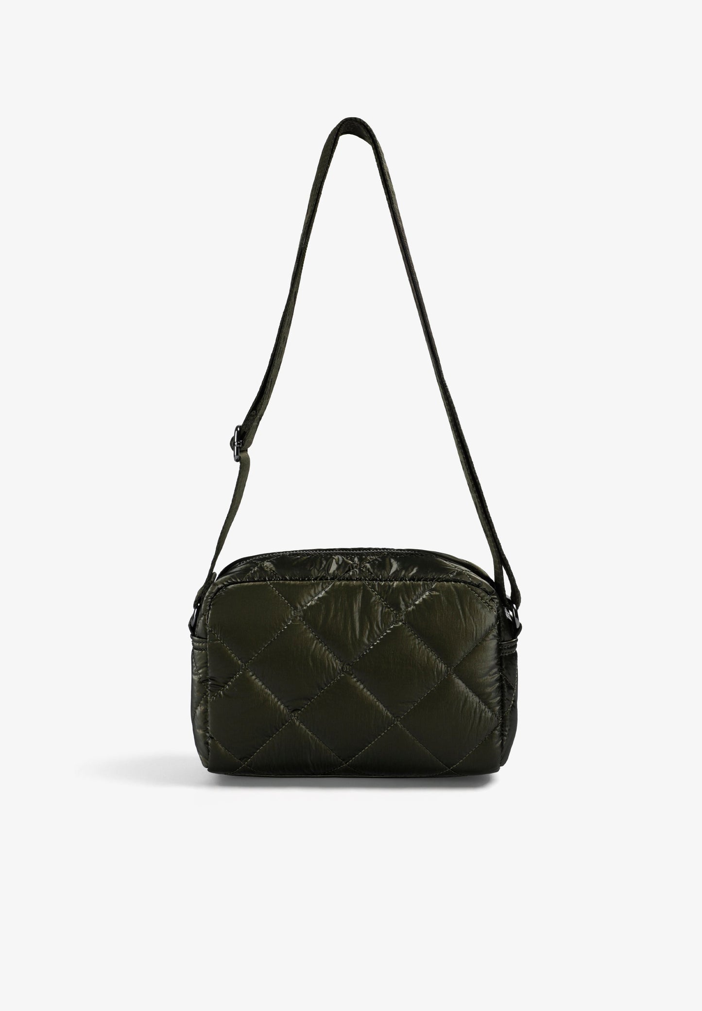 QUILTED NYLON CROSSBODY BAG