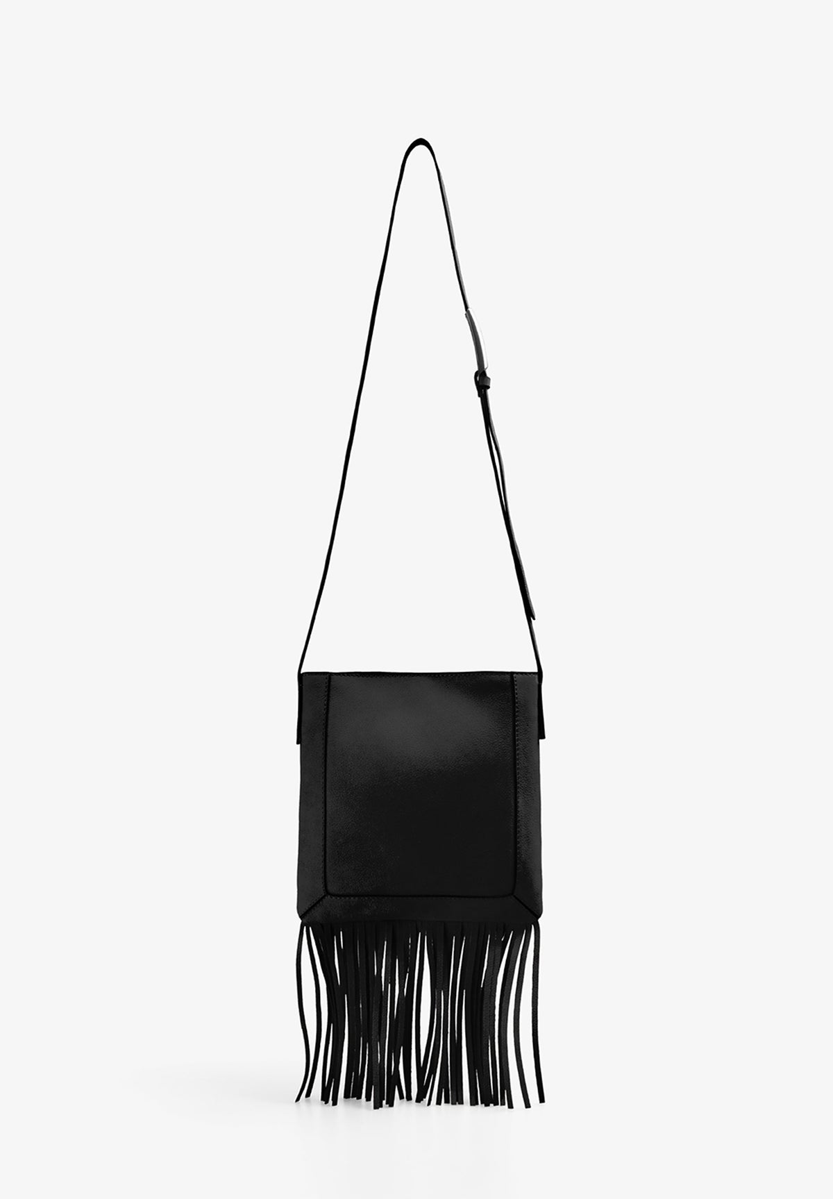 FRINGED CROSSBODY BAG