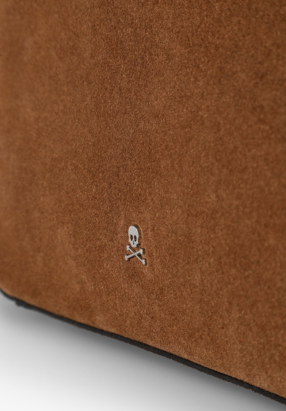 SPLIT SUEDE BAG WITH STUDS