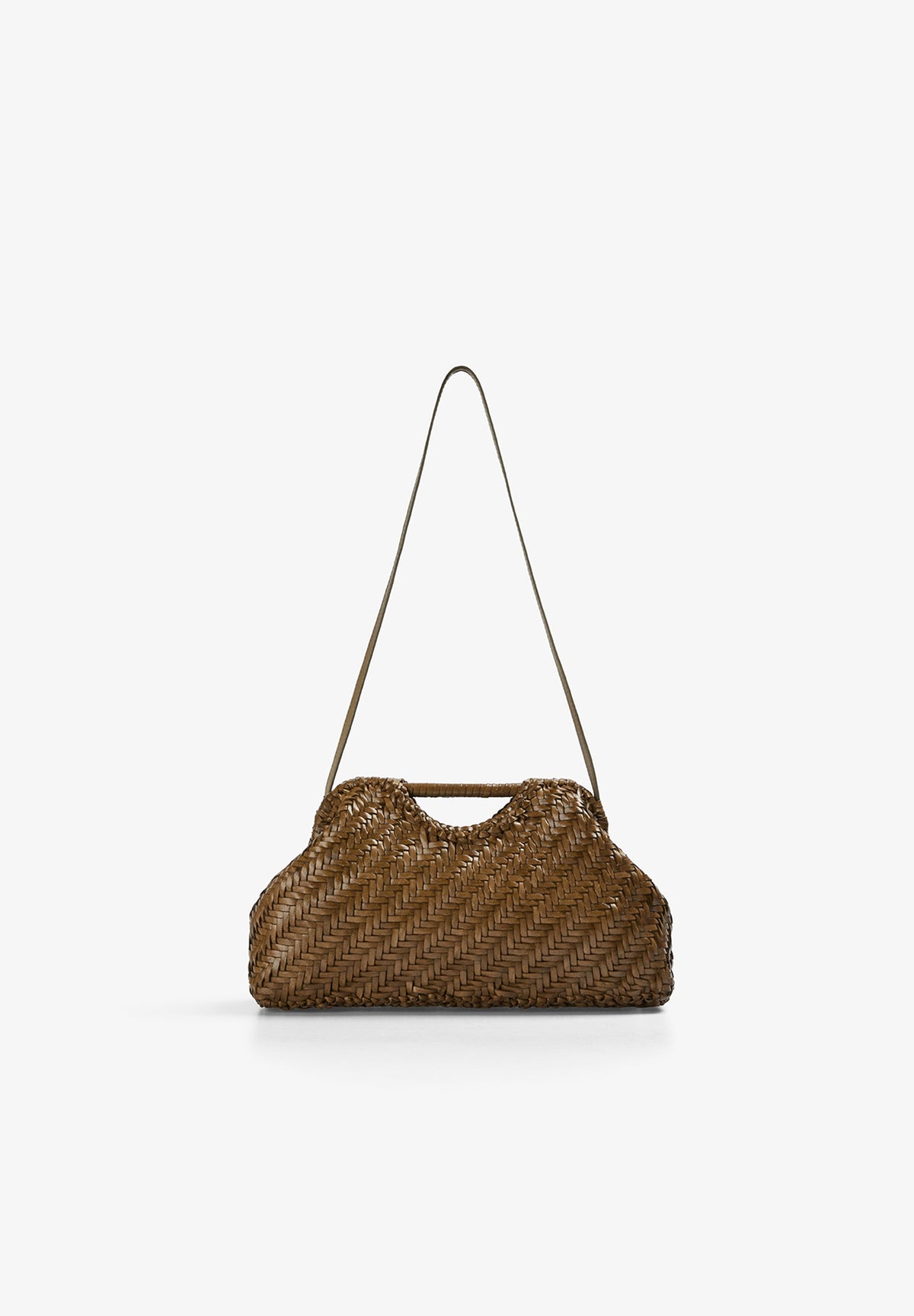 BRAIDED LEATHER BAG