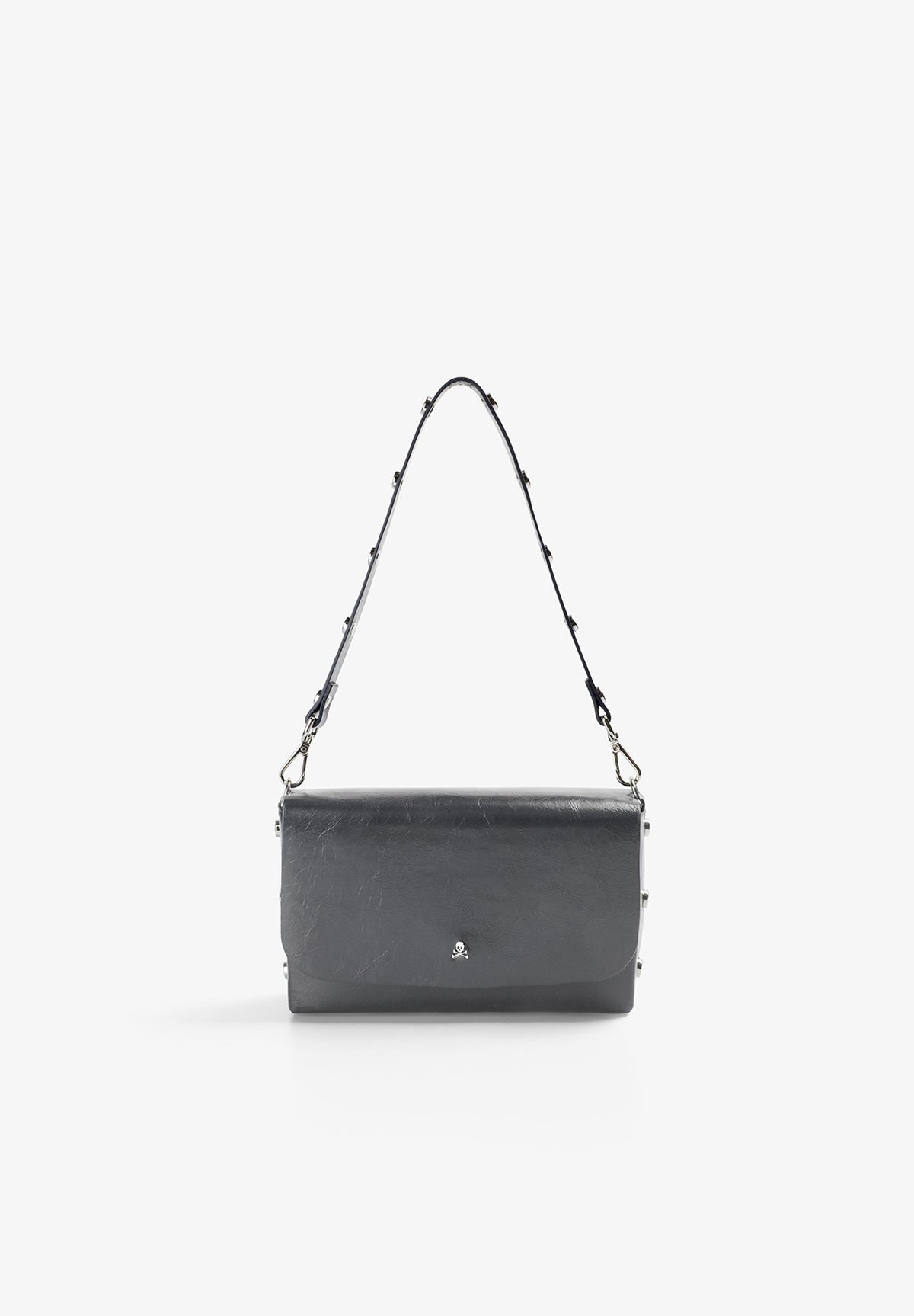 LEATHER MINI FLAP BAG