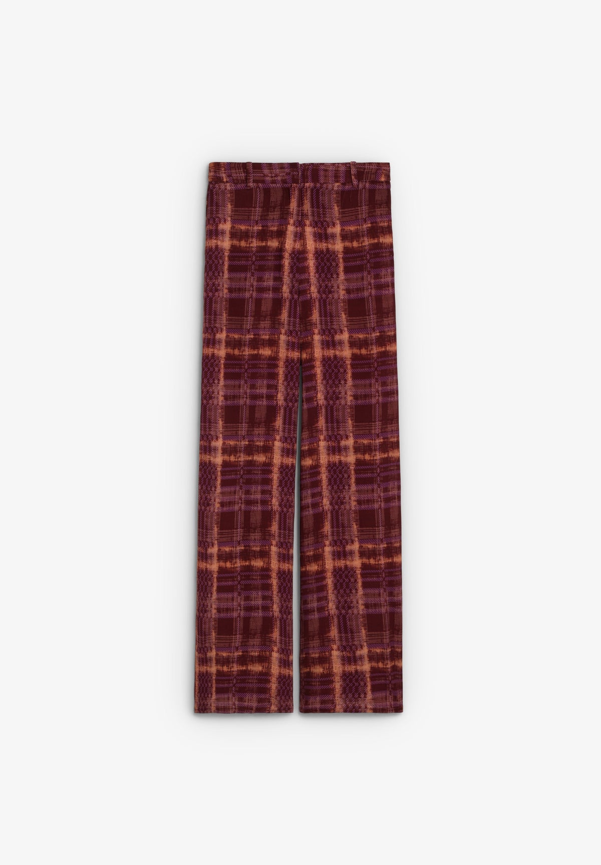WIDE LEG PRINTED TROUSERS