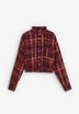 PRINTED HIGH NECK SHIRT